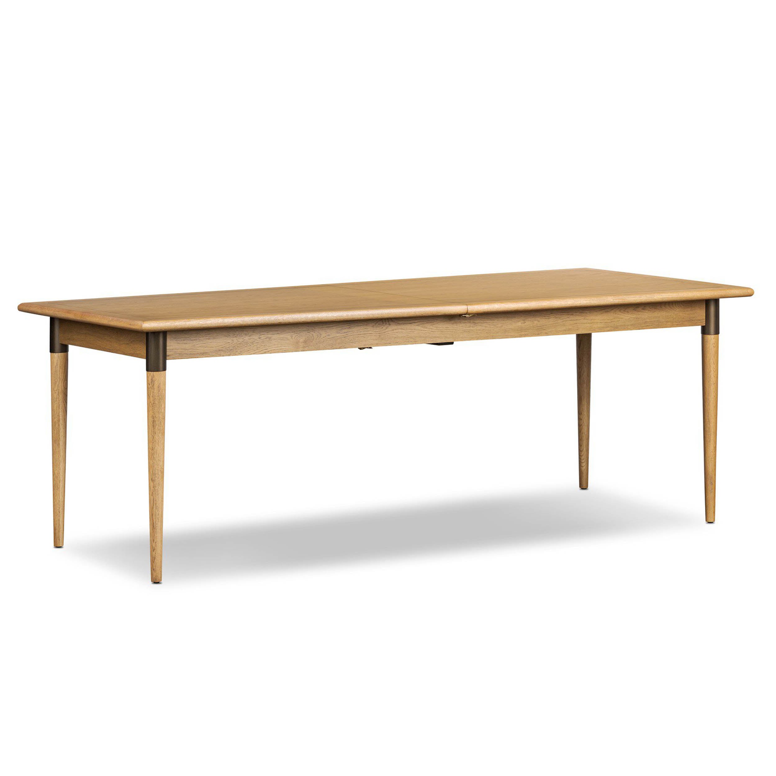 Harper Extension Dining Table, Fawn Oak Veneer