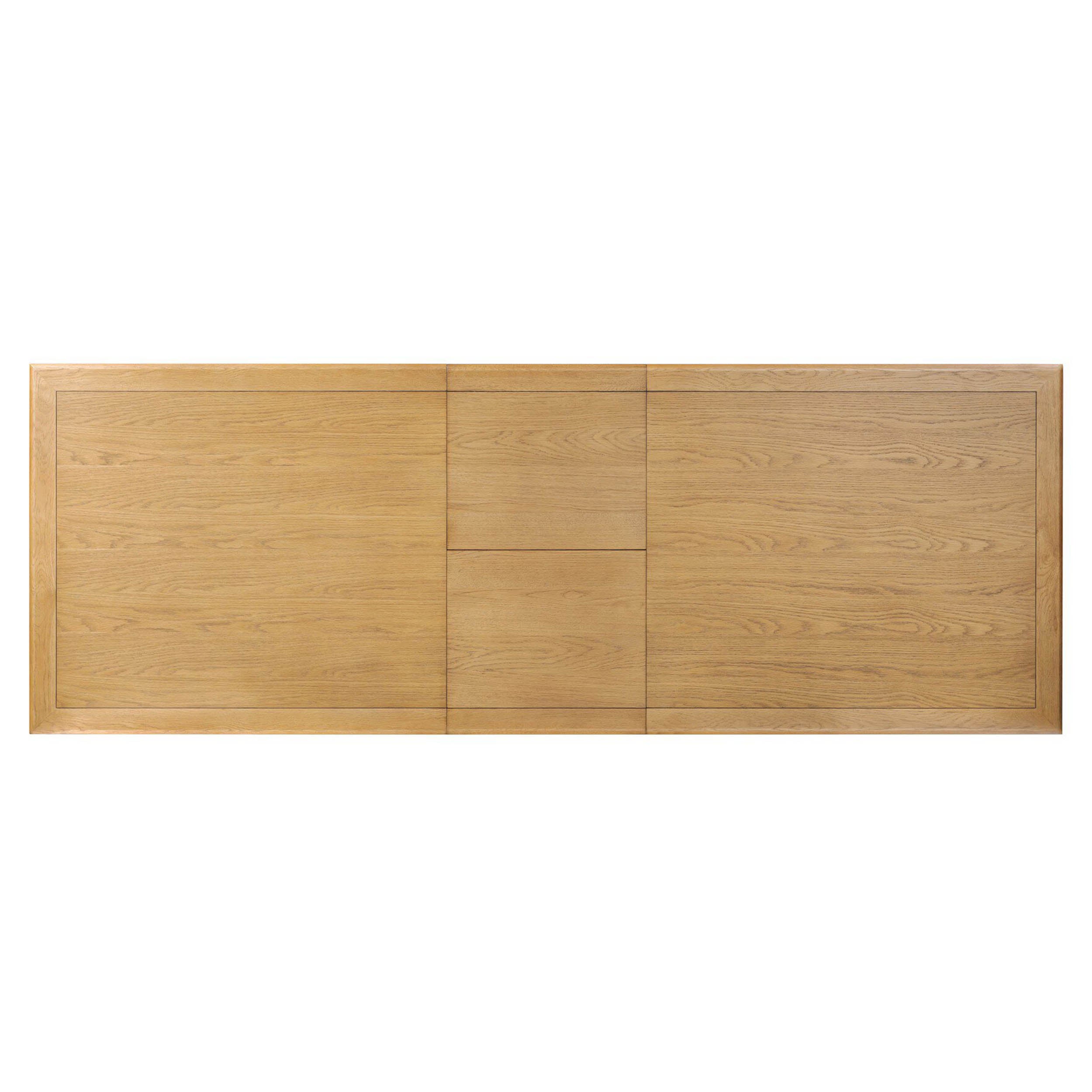 Harper Extension Dining Table, Fawn Oak Veneer