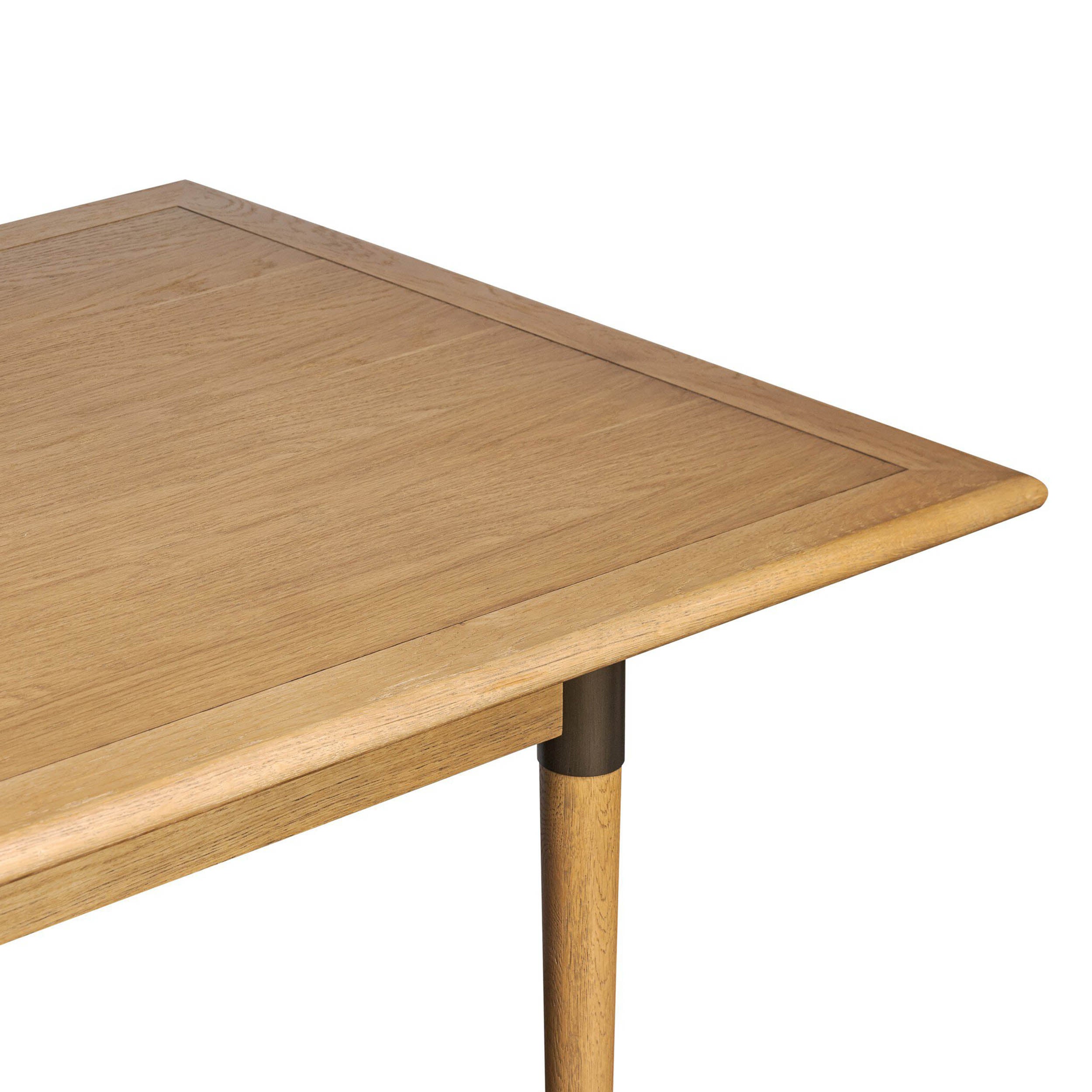 Harper Extension Dining Table, Fawn Oak Veneer