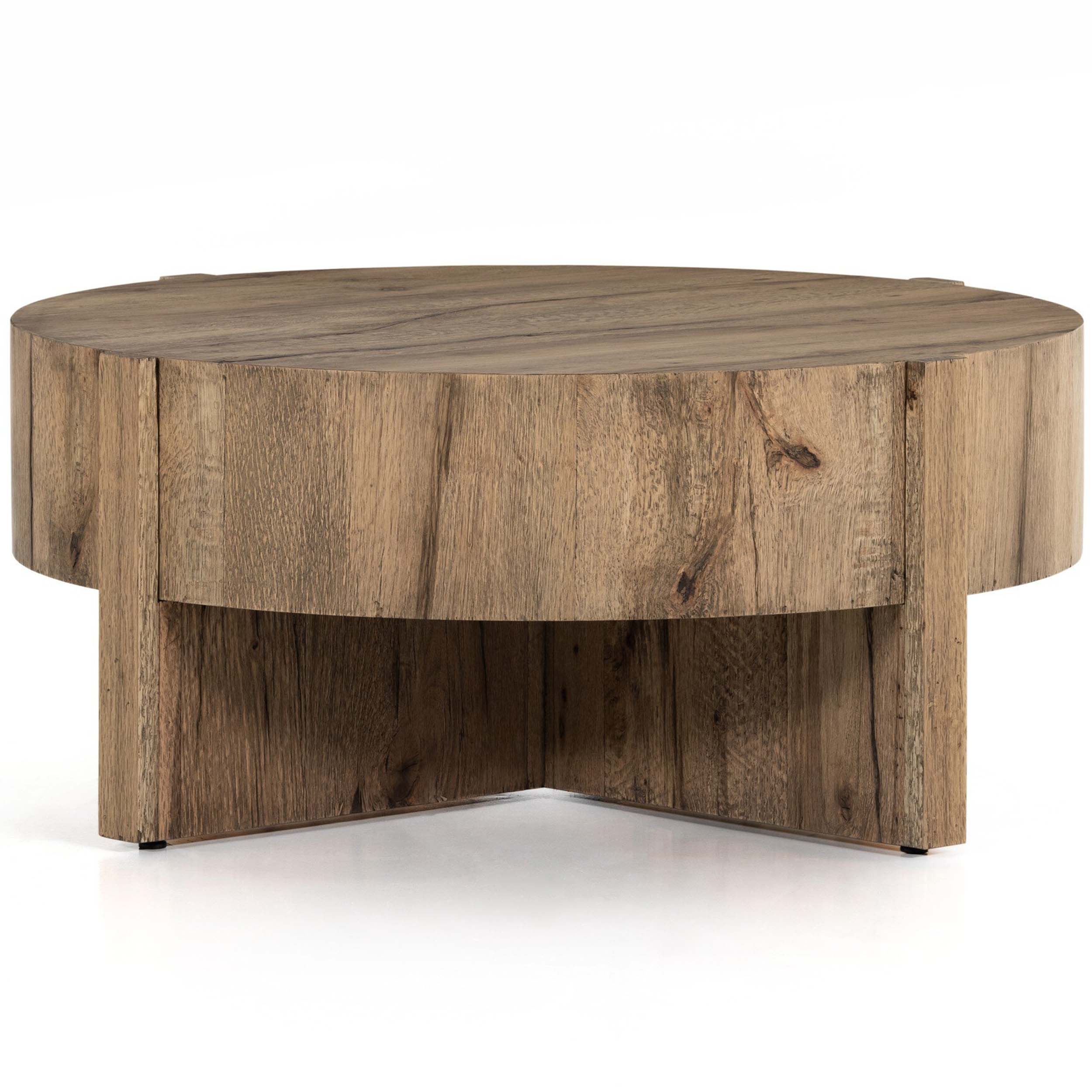 Bingham Coffee Table, Rustic Oak Veneer, Rustic Oak