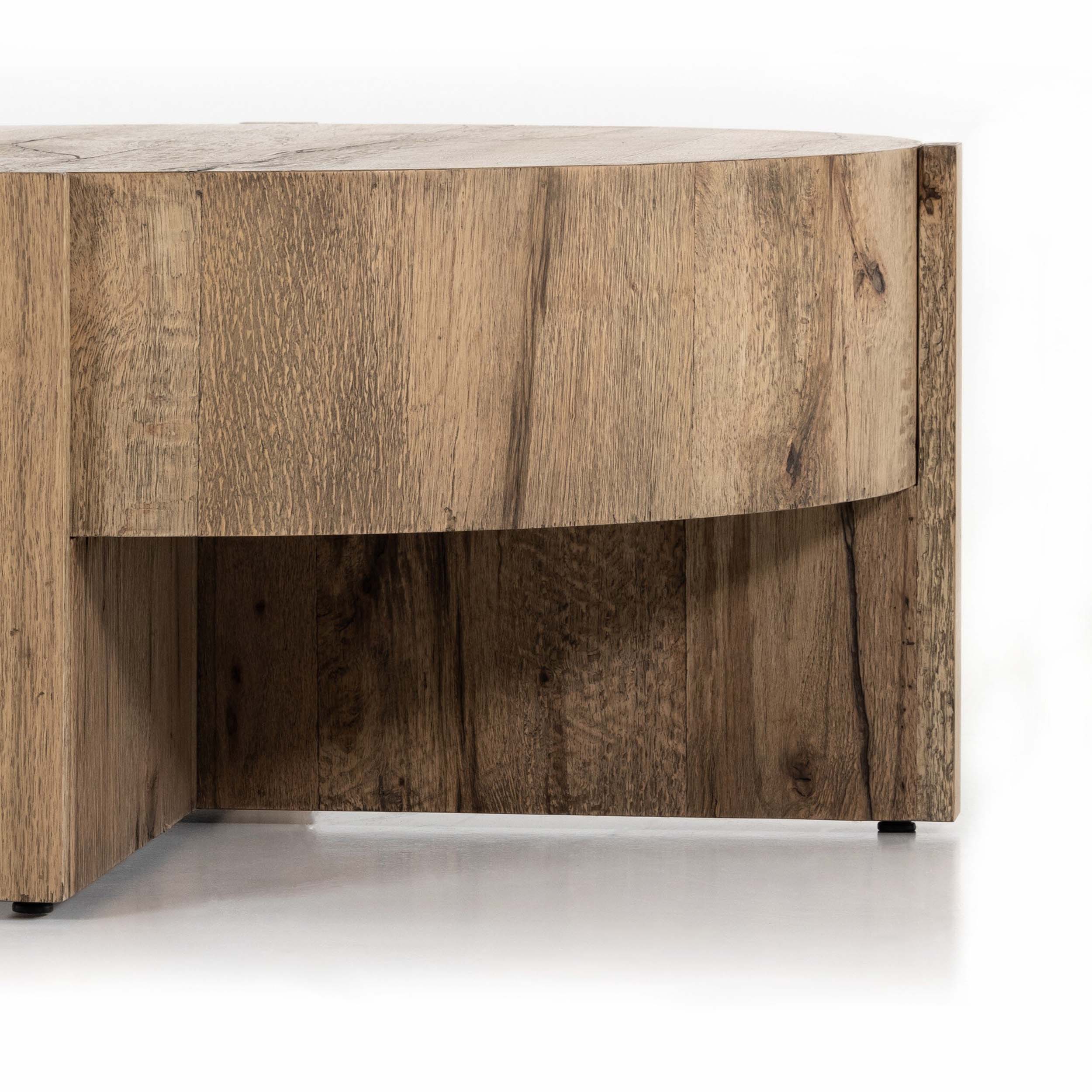 Bingham Coffee Table, Rustic Oak Veneer, Rustic Oak