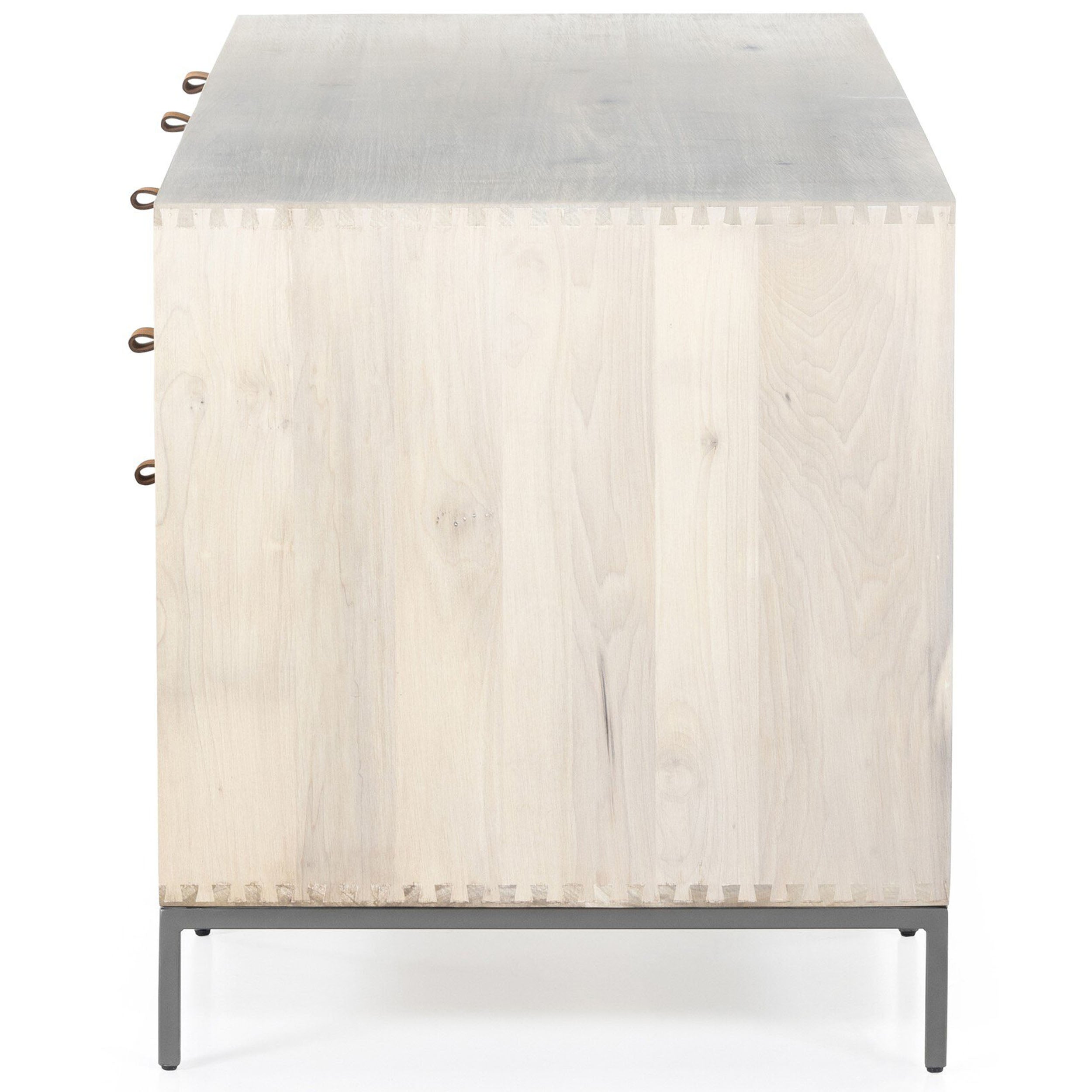 Trey Executive Desk, Dove Poplar