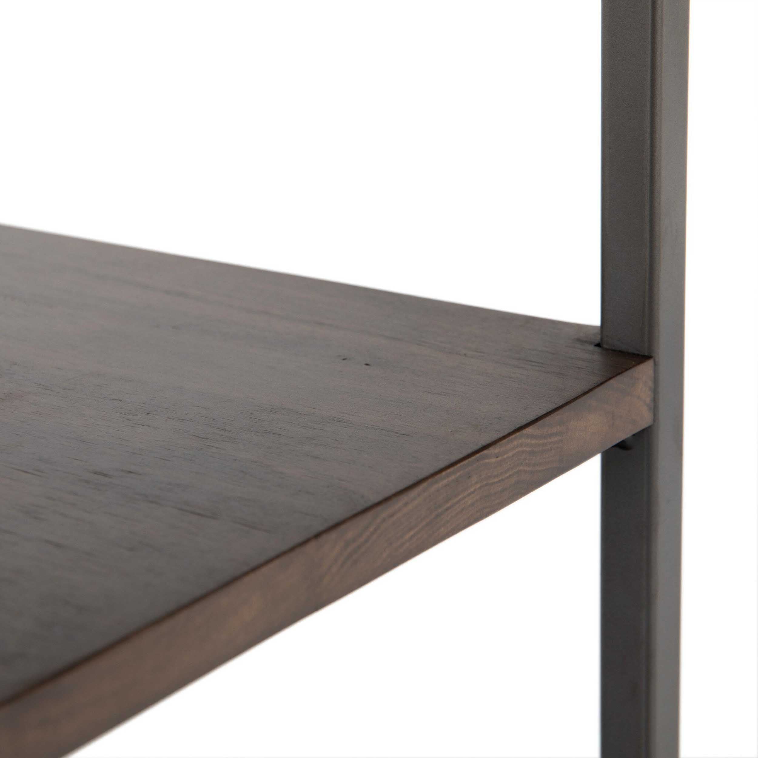 Trey Modular Wide Bookcase, Auburn Poplar