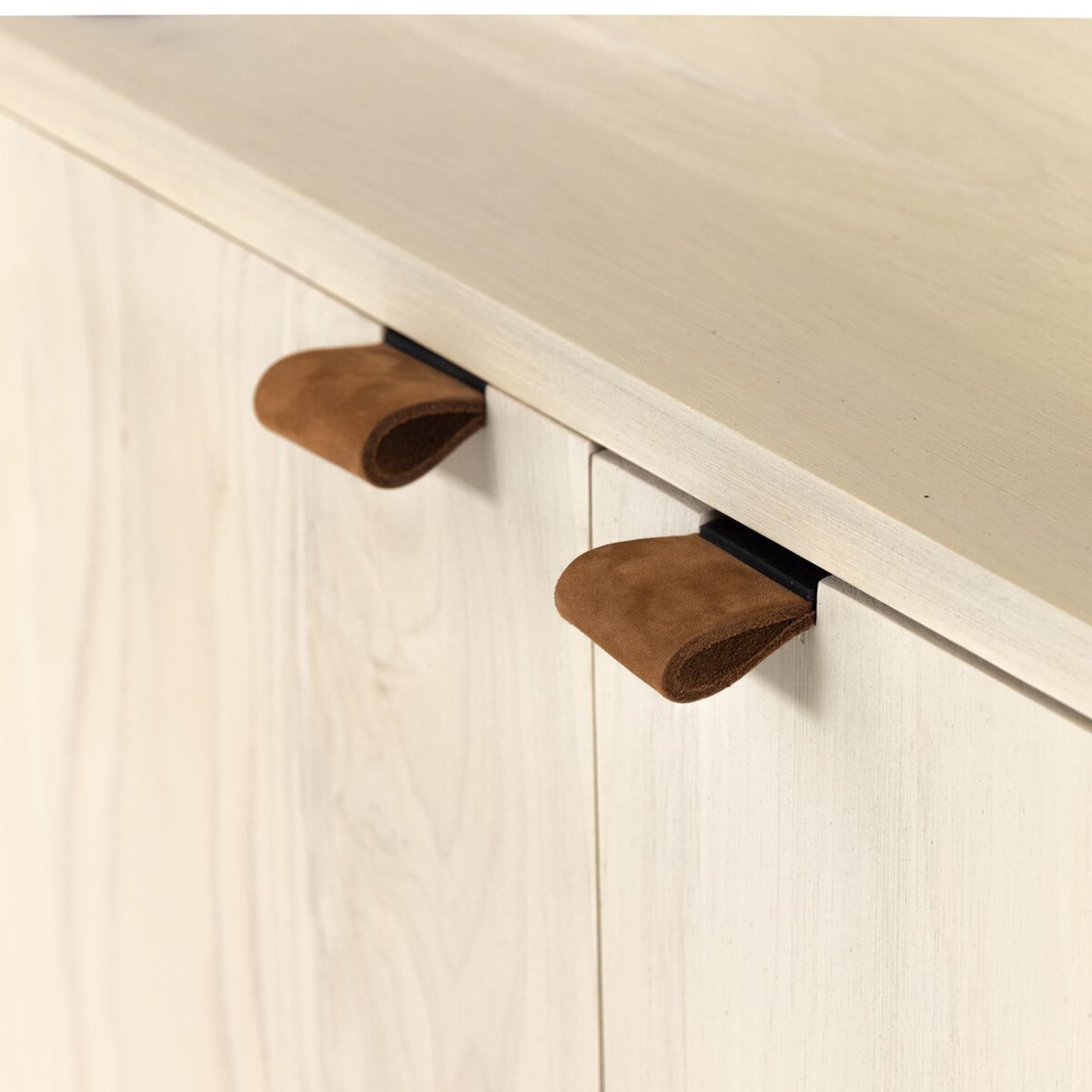 Trey Modular Wide Bookcase, Dove Poplar