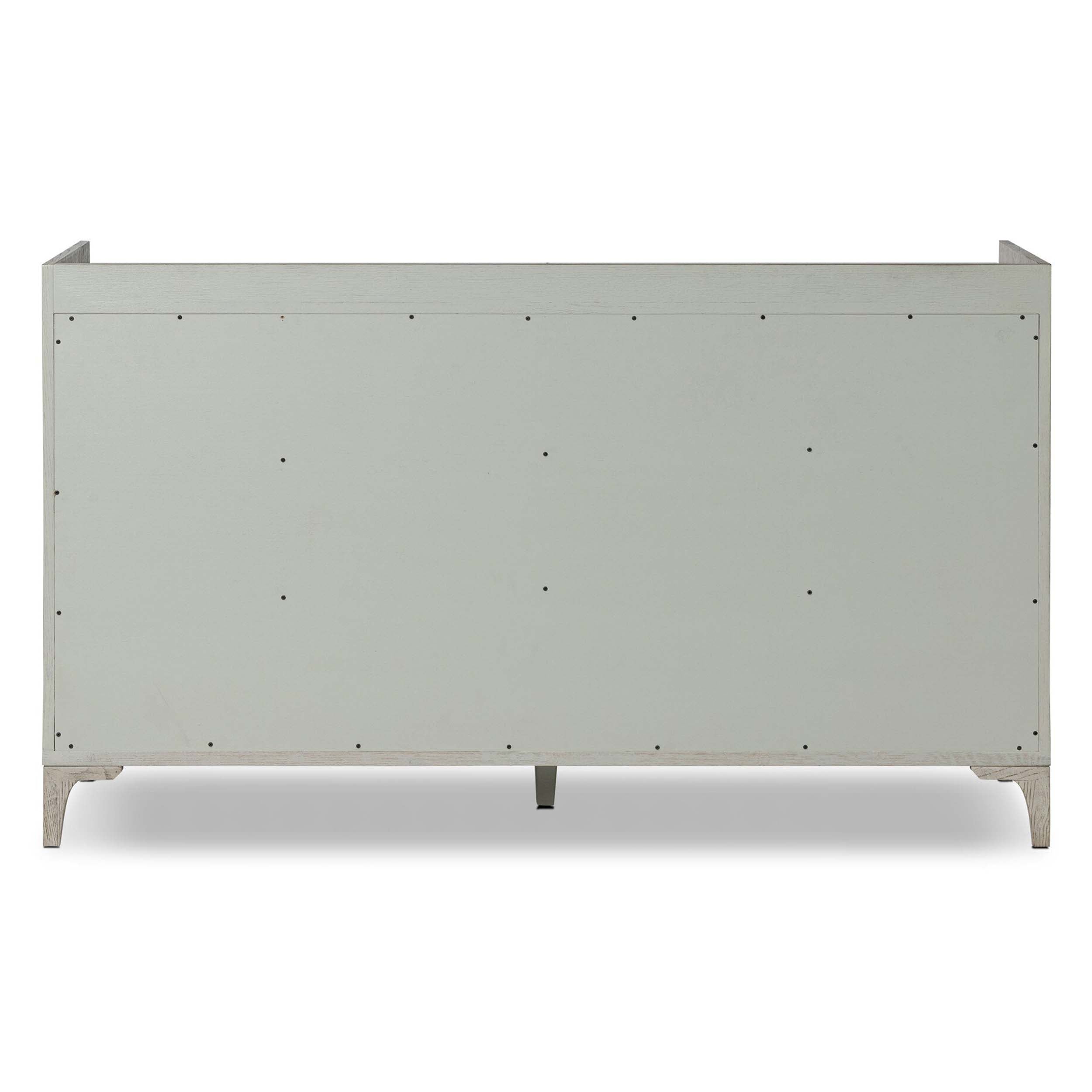 Viggo 6 Drawer Dresser, Vintage White Oak