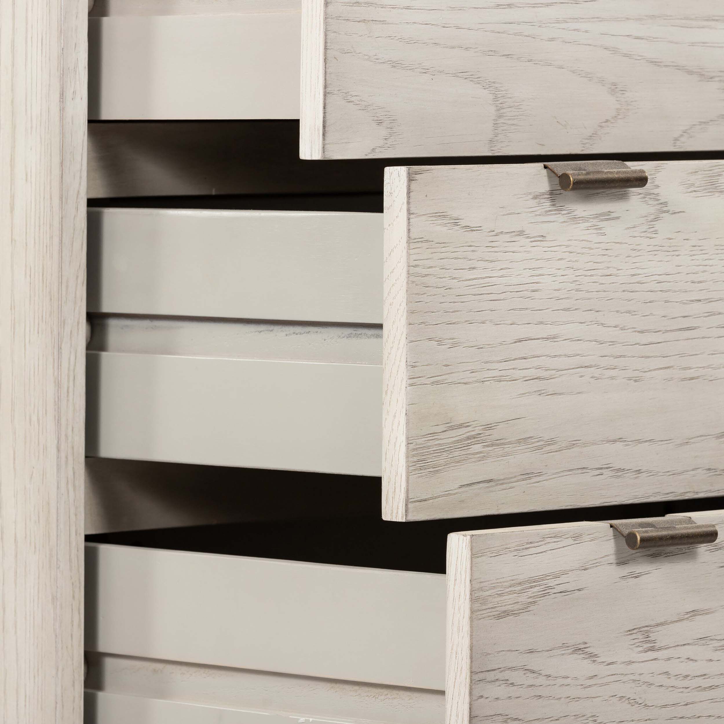 Viggo Tall Dresser, Vintage White Oak