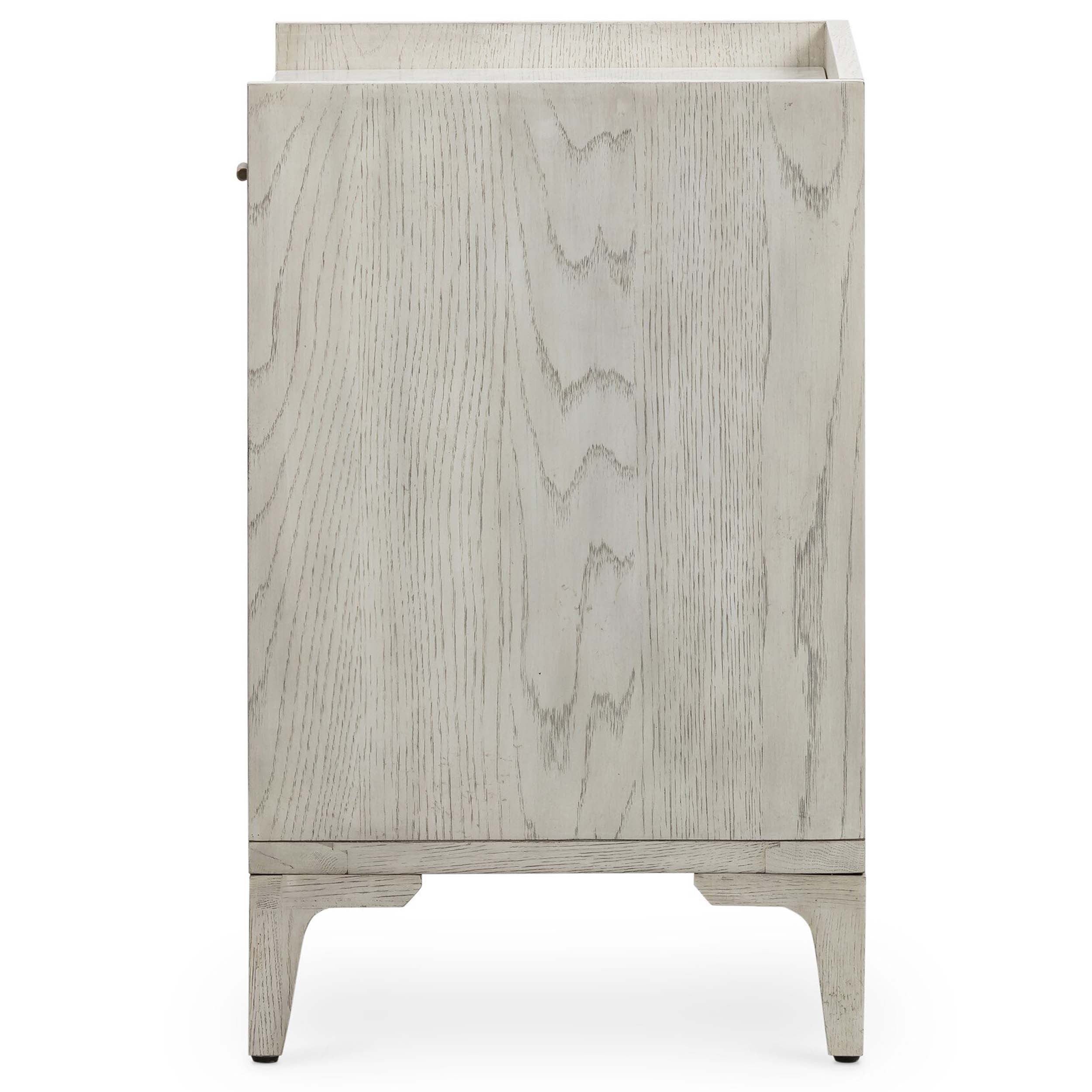Viggo Nightstand, Italian White Marble
