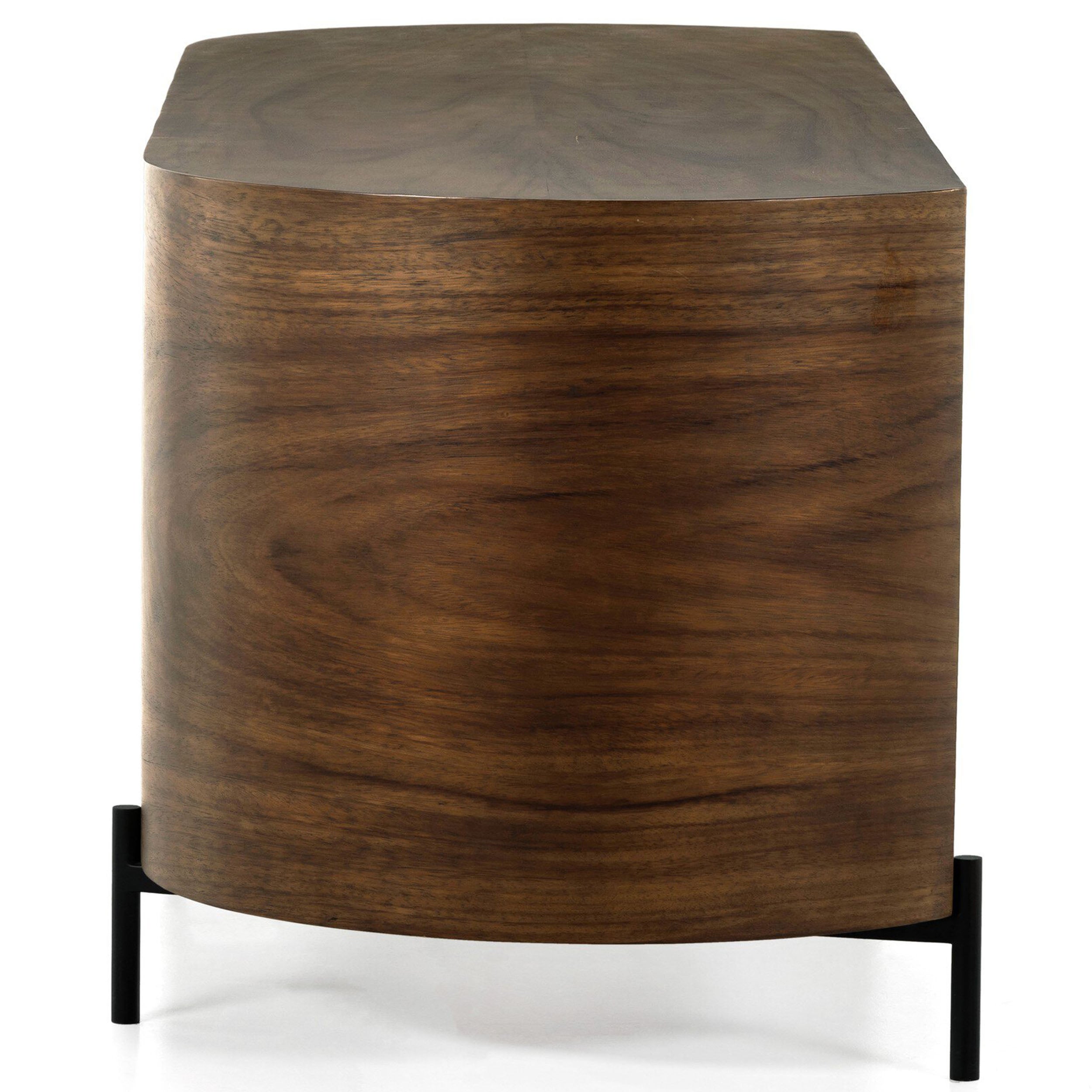 Lunas Executive Desk, Caramel Guanacaste