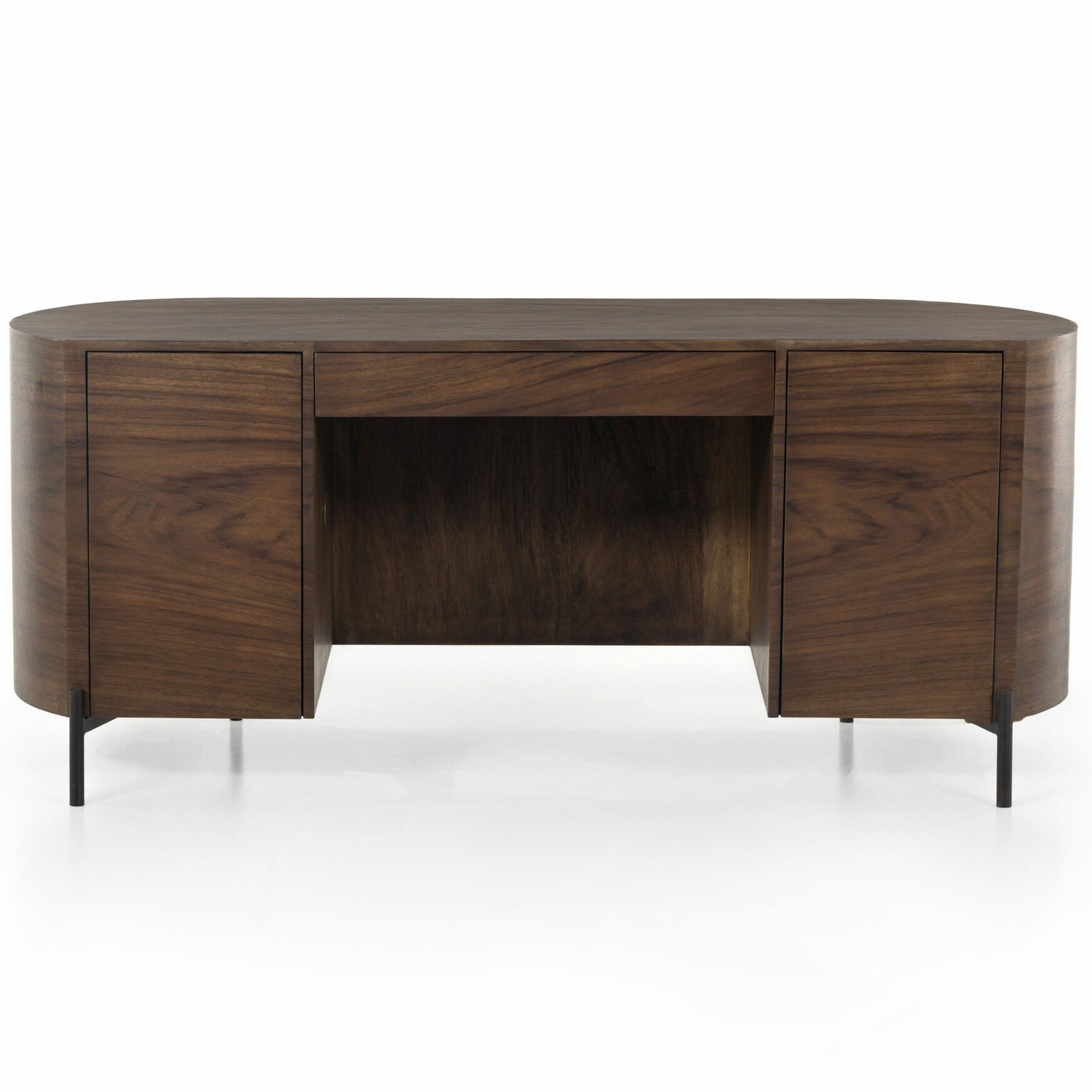 Lunas Executive Desk, Caramel Guanacaste