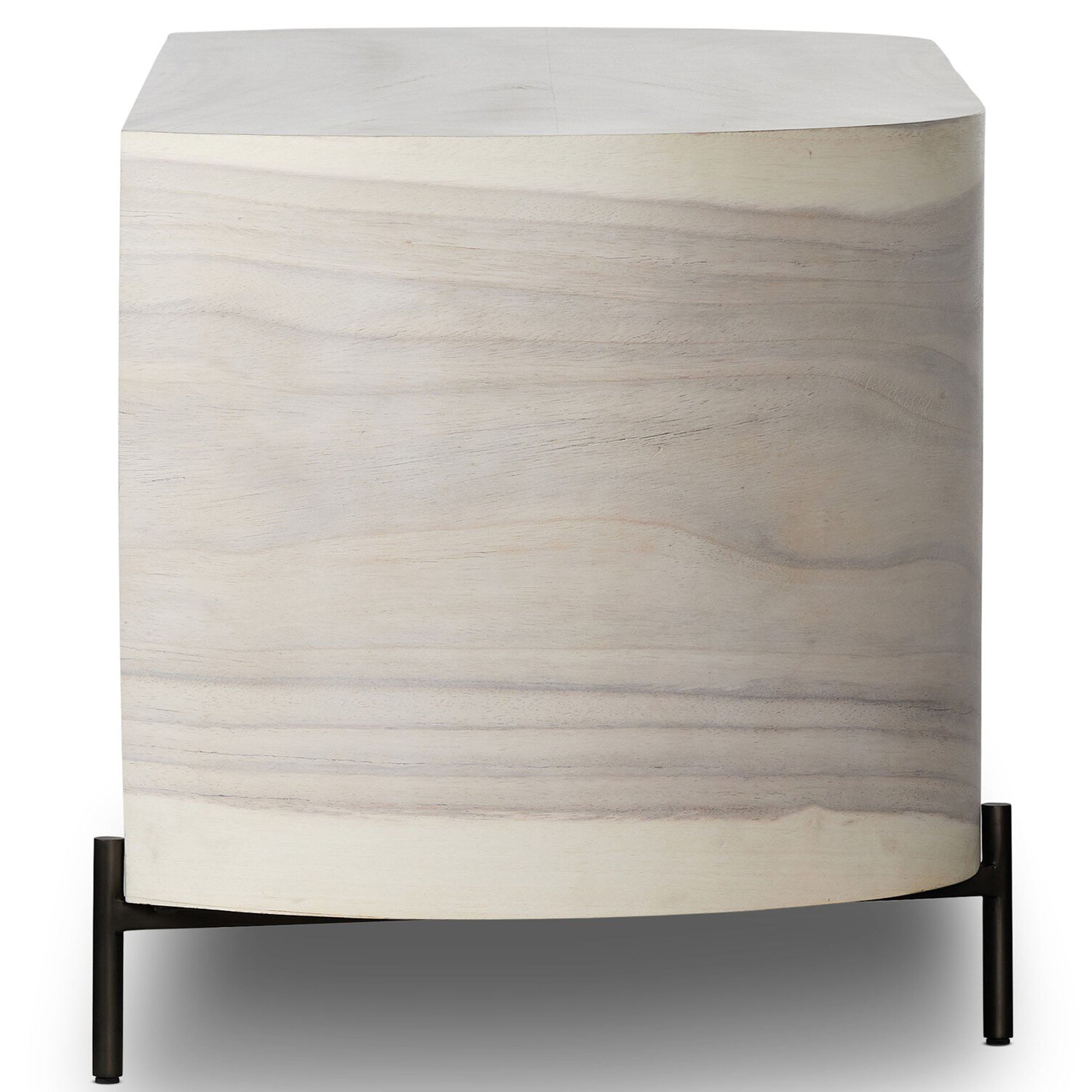 Lunas Executive Desk, Bleached Guanacaste