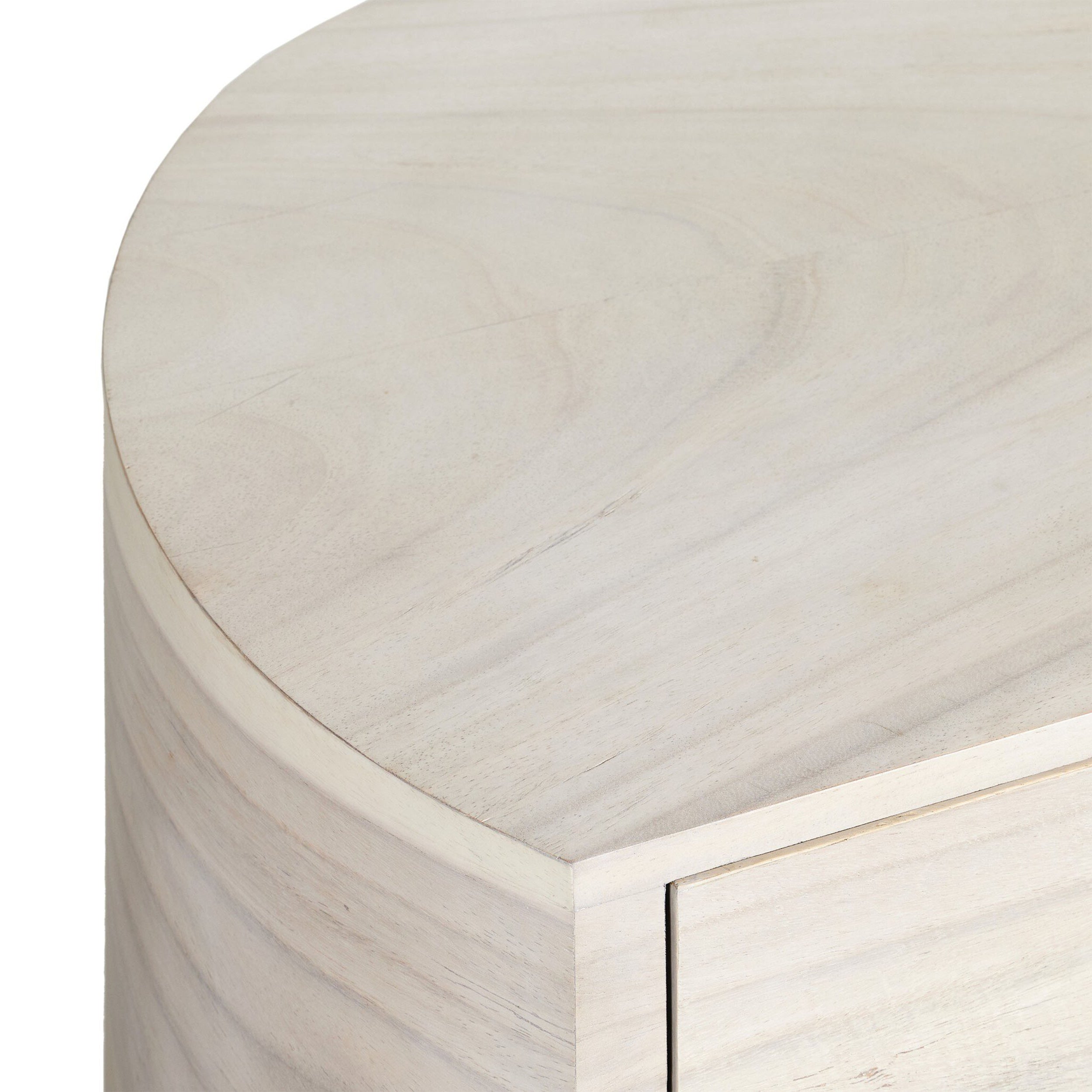 Lunas Executive Desk, Bleached Guanacaste