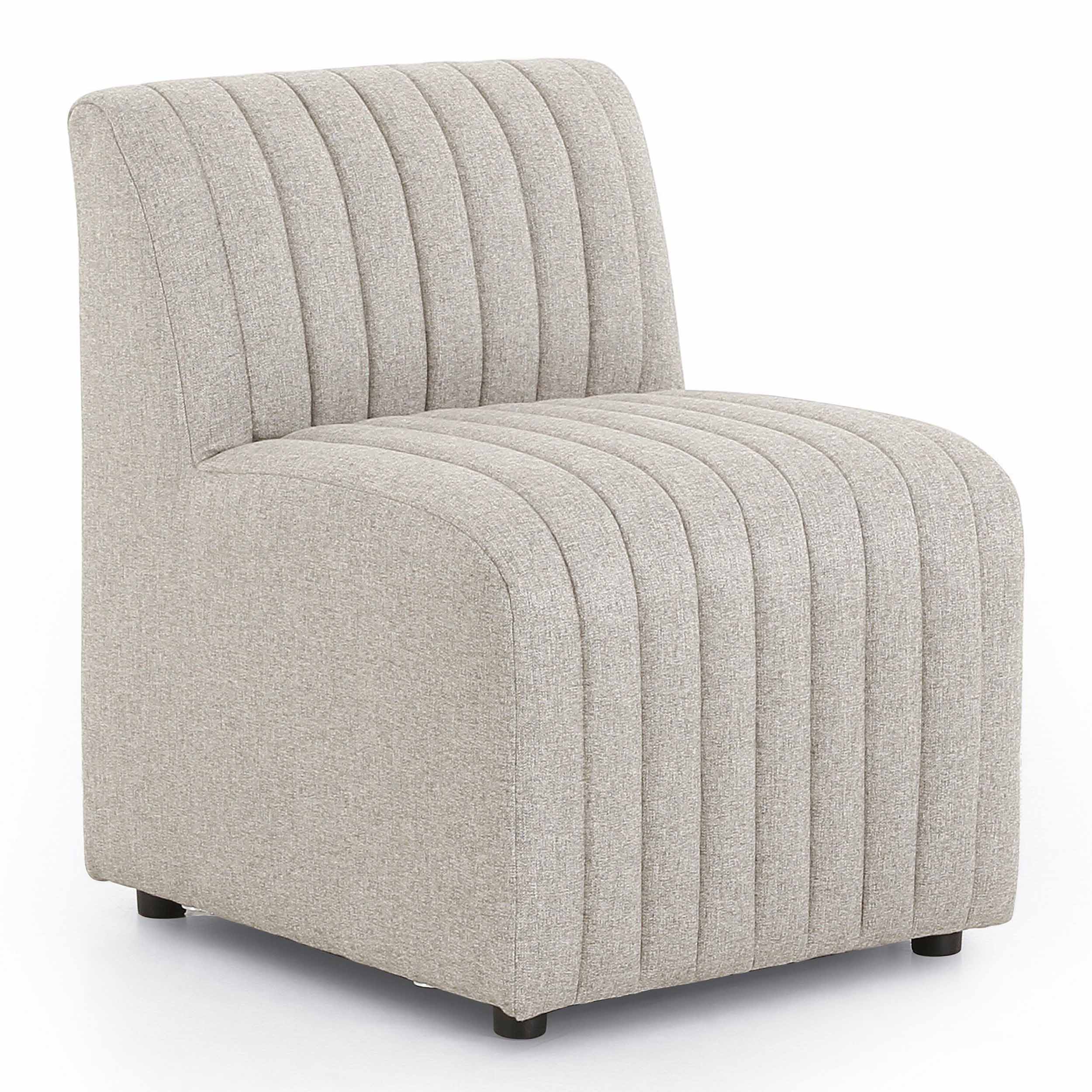 Build Your Own: Augustine Dining Banquette, Orly Natural, Chair