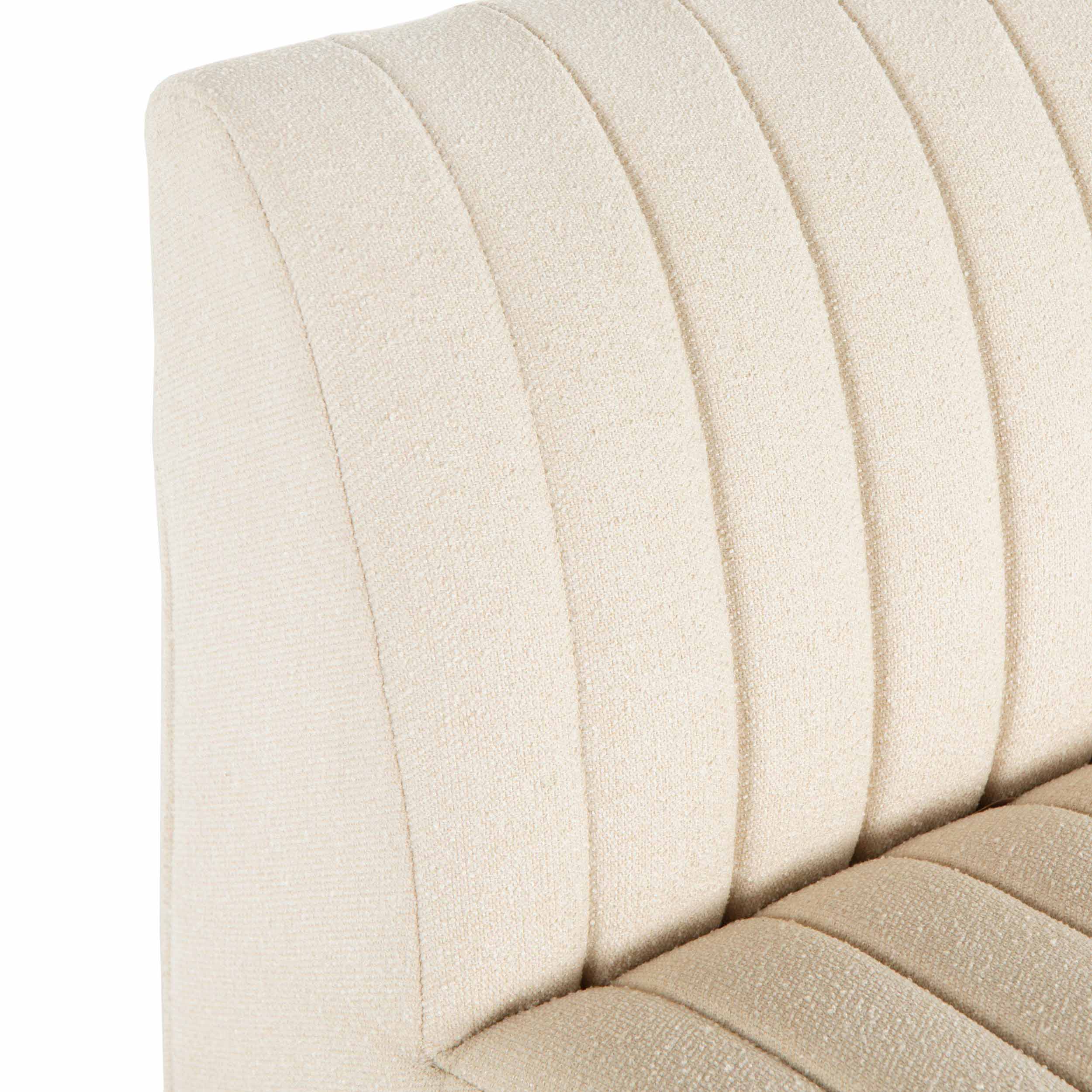 Build Your Own: Augustine Dining Banquette, Capri Oatmeal, Chair