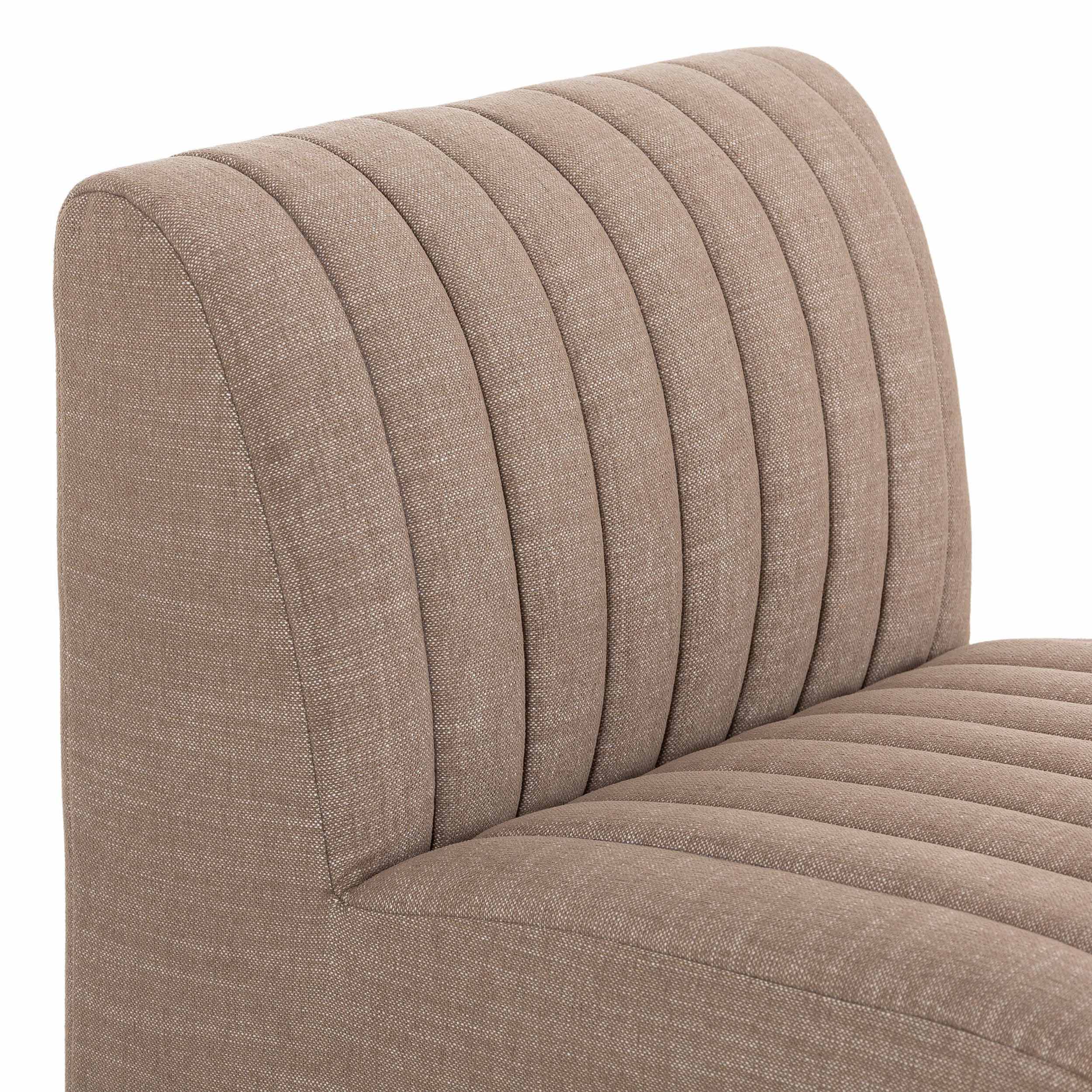 Build Your Own: Augustine Dining Banquette, Crypton Nomad Taupe, Chair