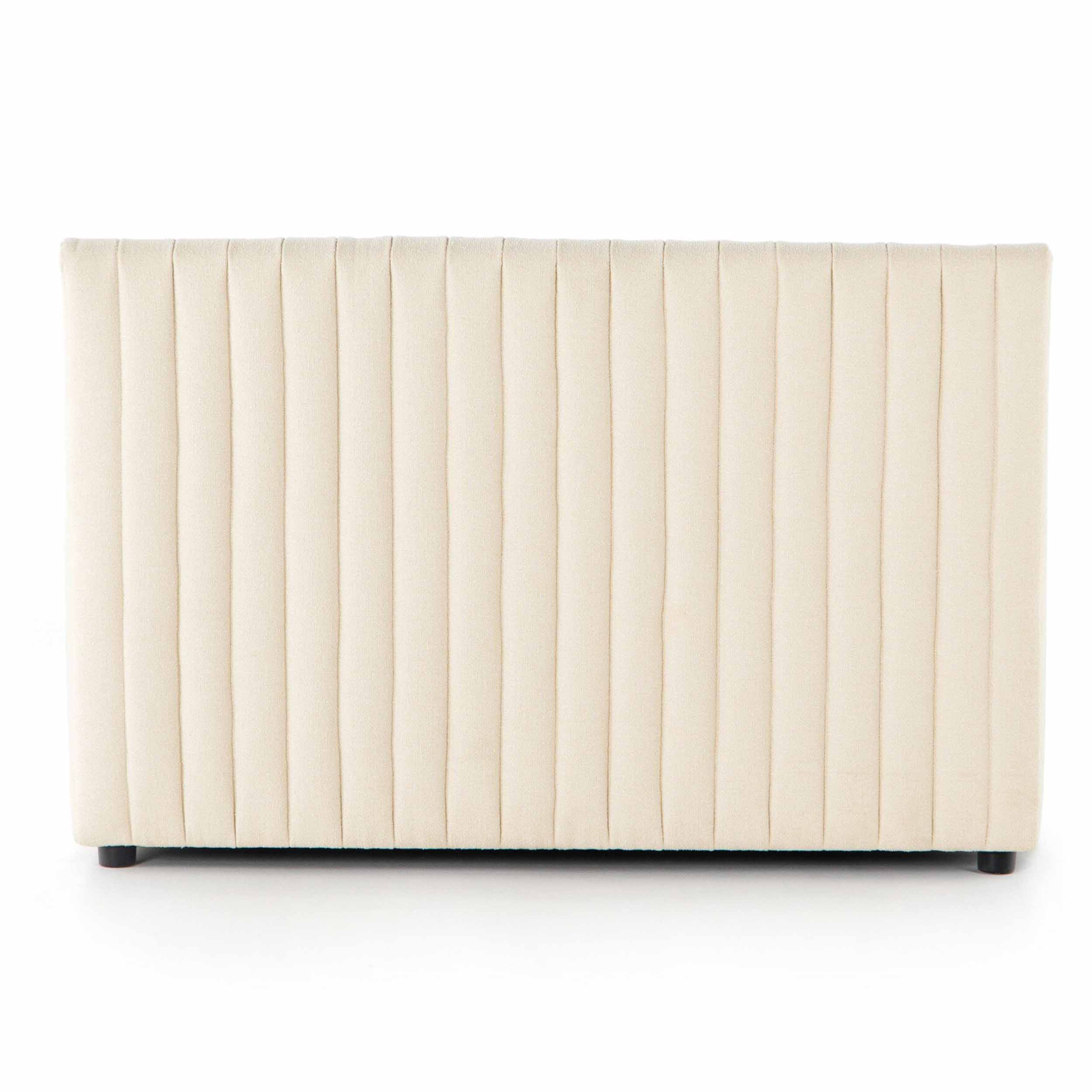 Build Your Own: Augustine Dining Banquette, Capri Oatmeal, 49" Bench