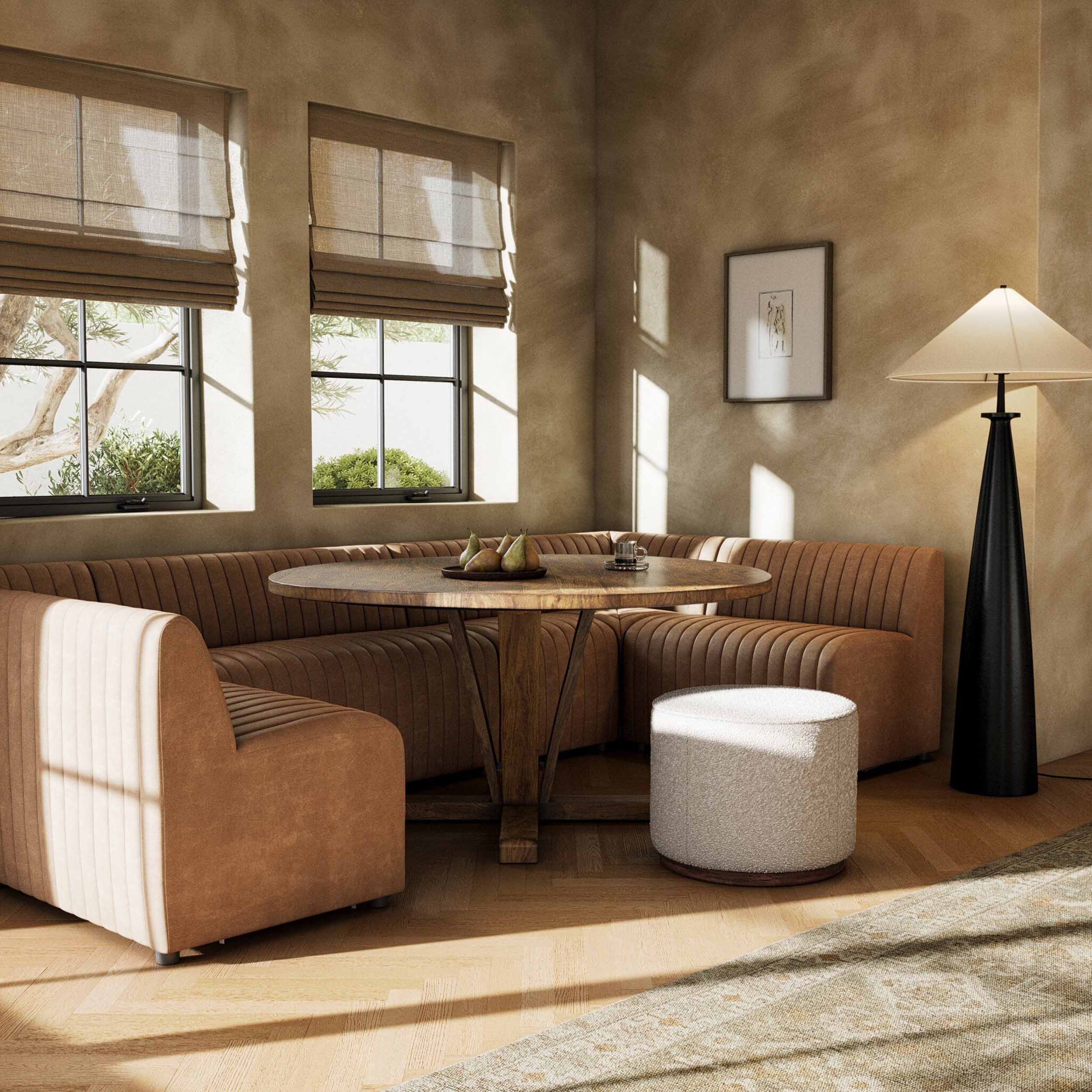 Build Your Own: Augustine Dining Banquette, Palermo Drift, 49" Bench