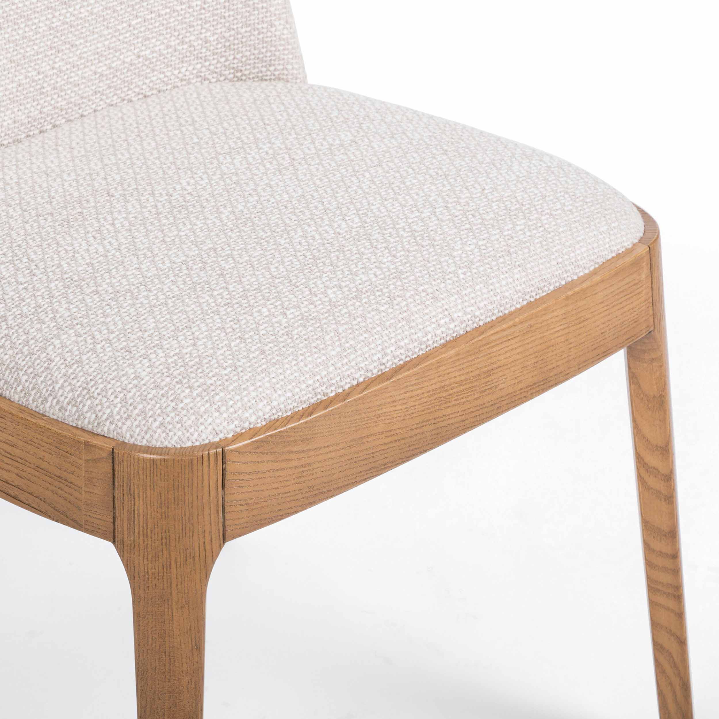 Bryce Armless Dining Chair, Gibson Wheat