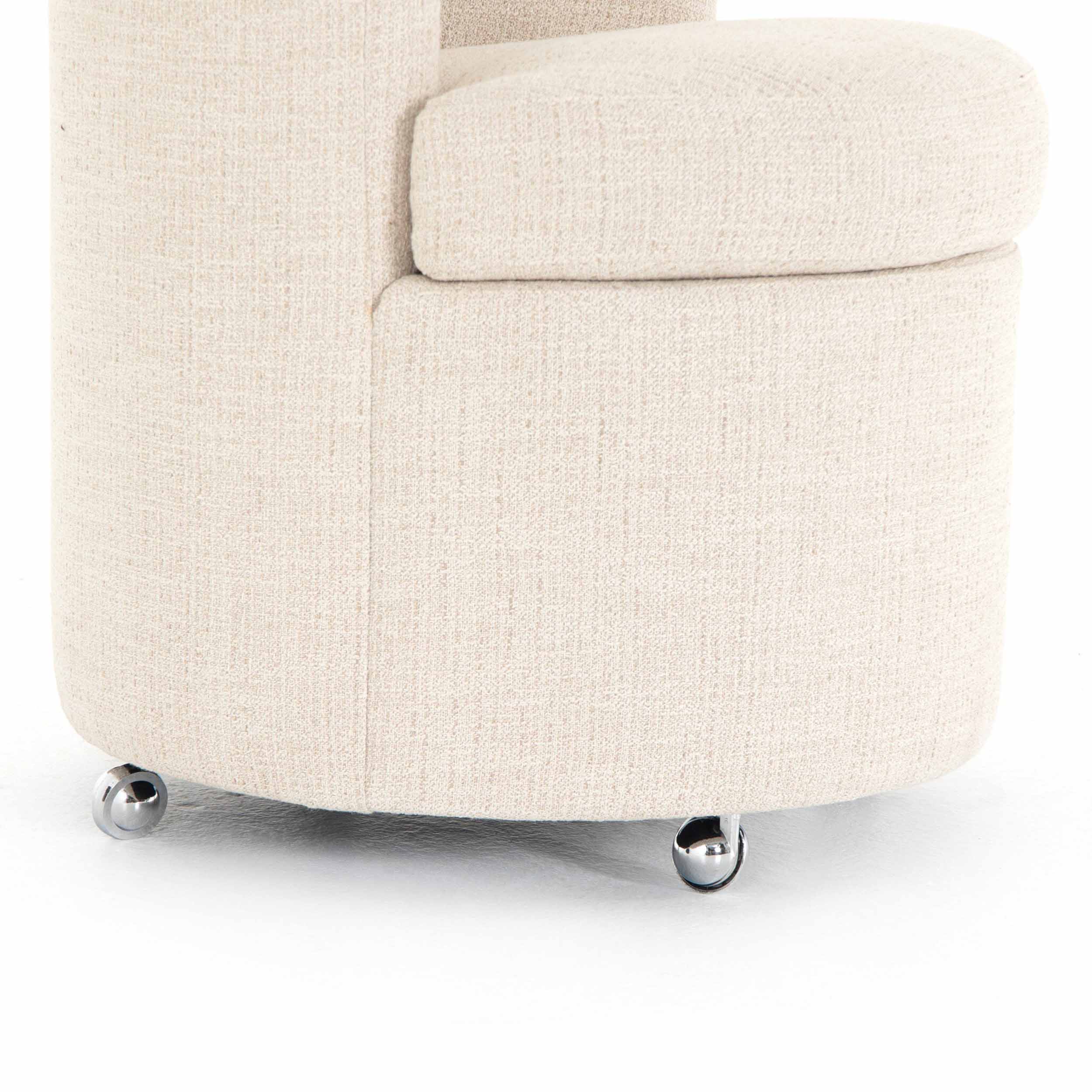 Gloria Dining Chair, Hampton Cream