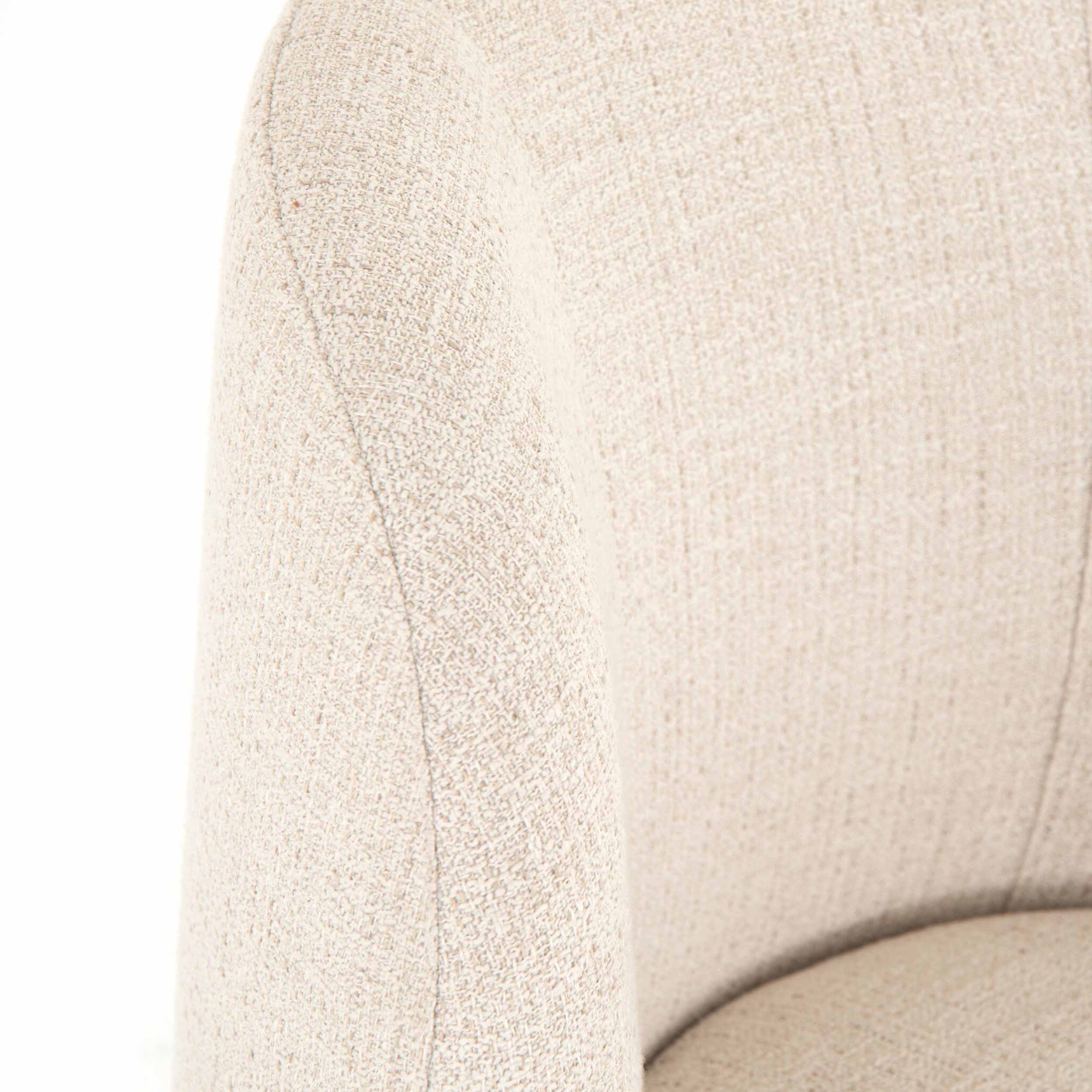 Gloria Dining Chair, Hampton Cream