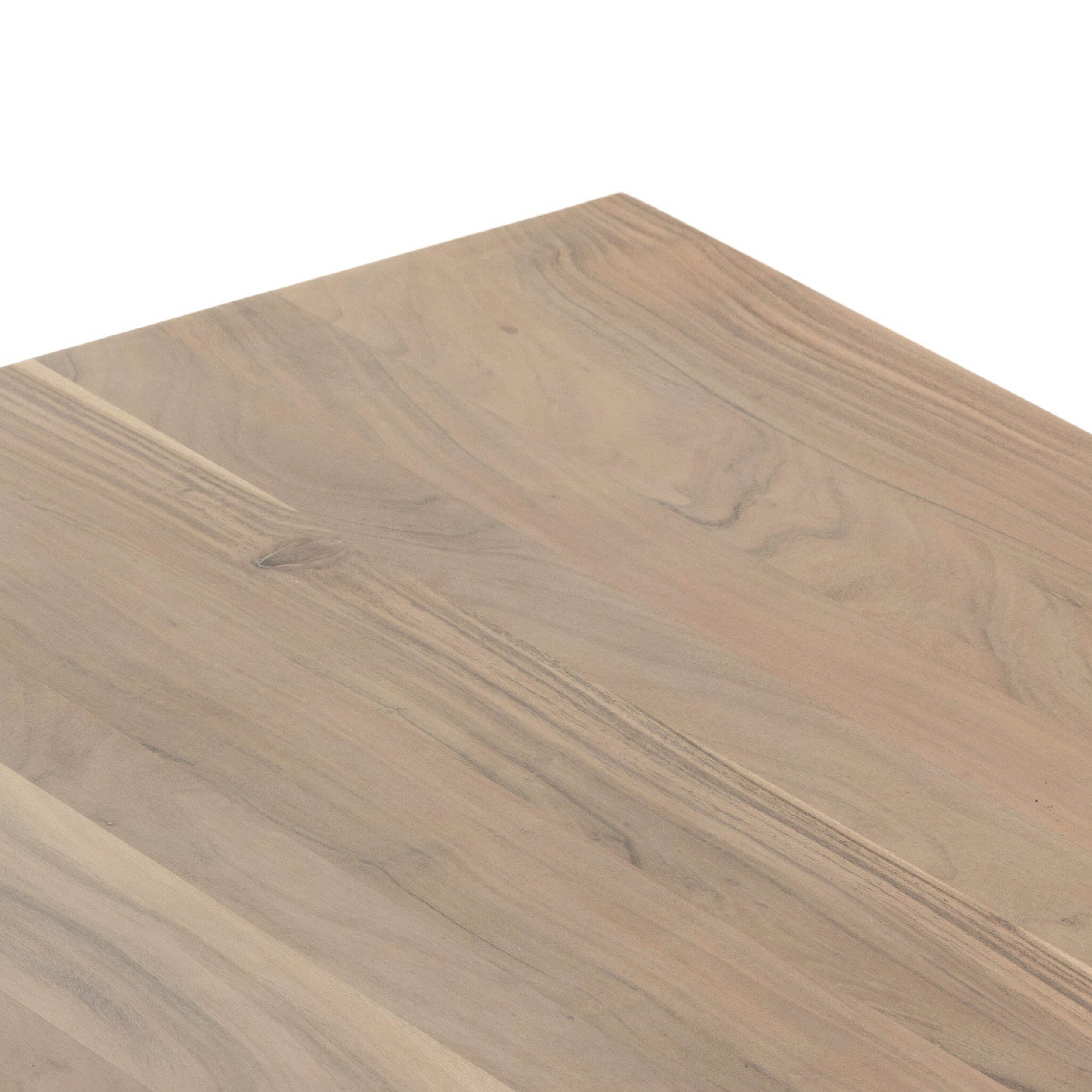 Yvonne Dining Table, Whitewash Acacia