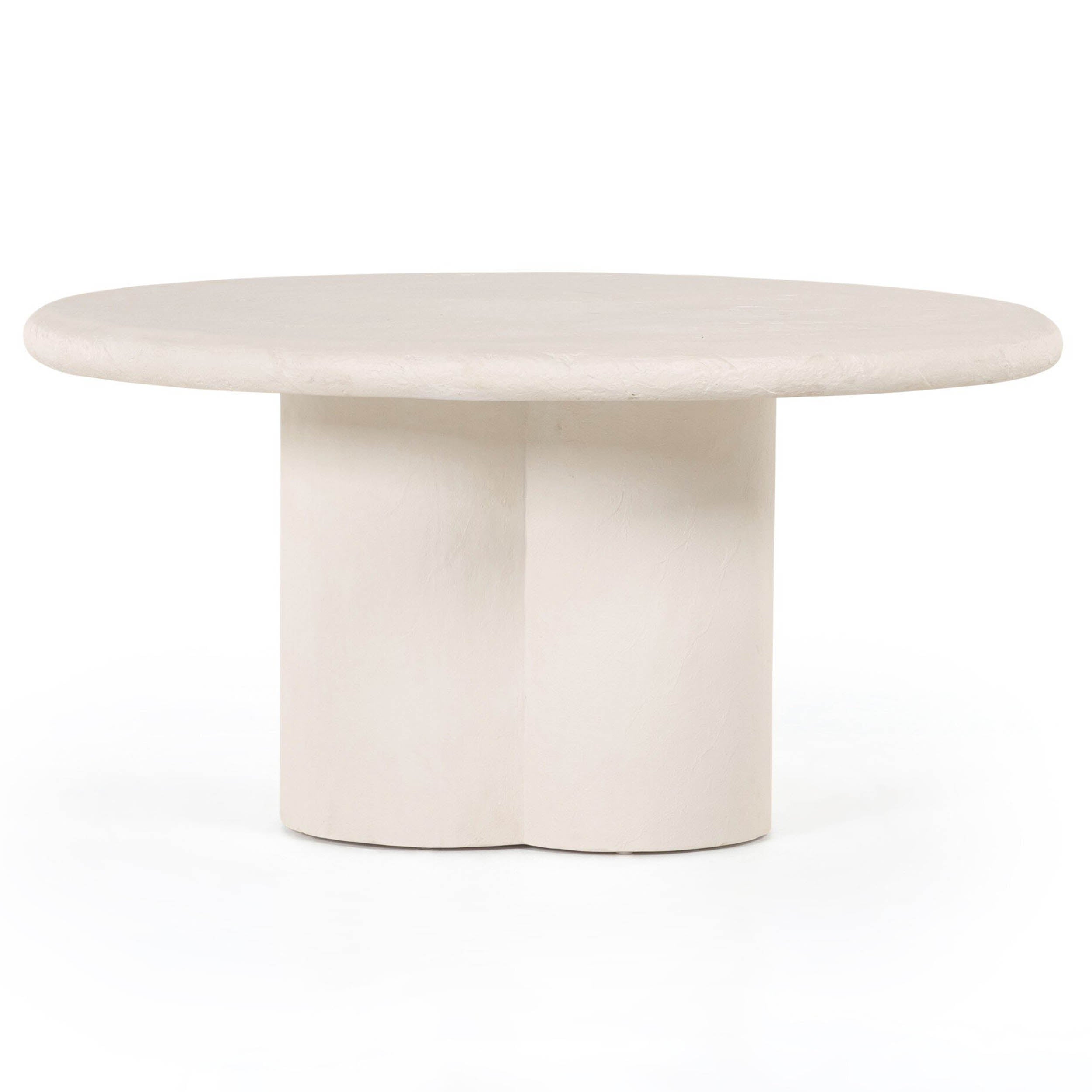 Grano Dining Table, Plaster Molded Concrete
