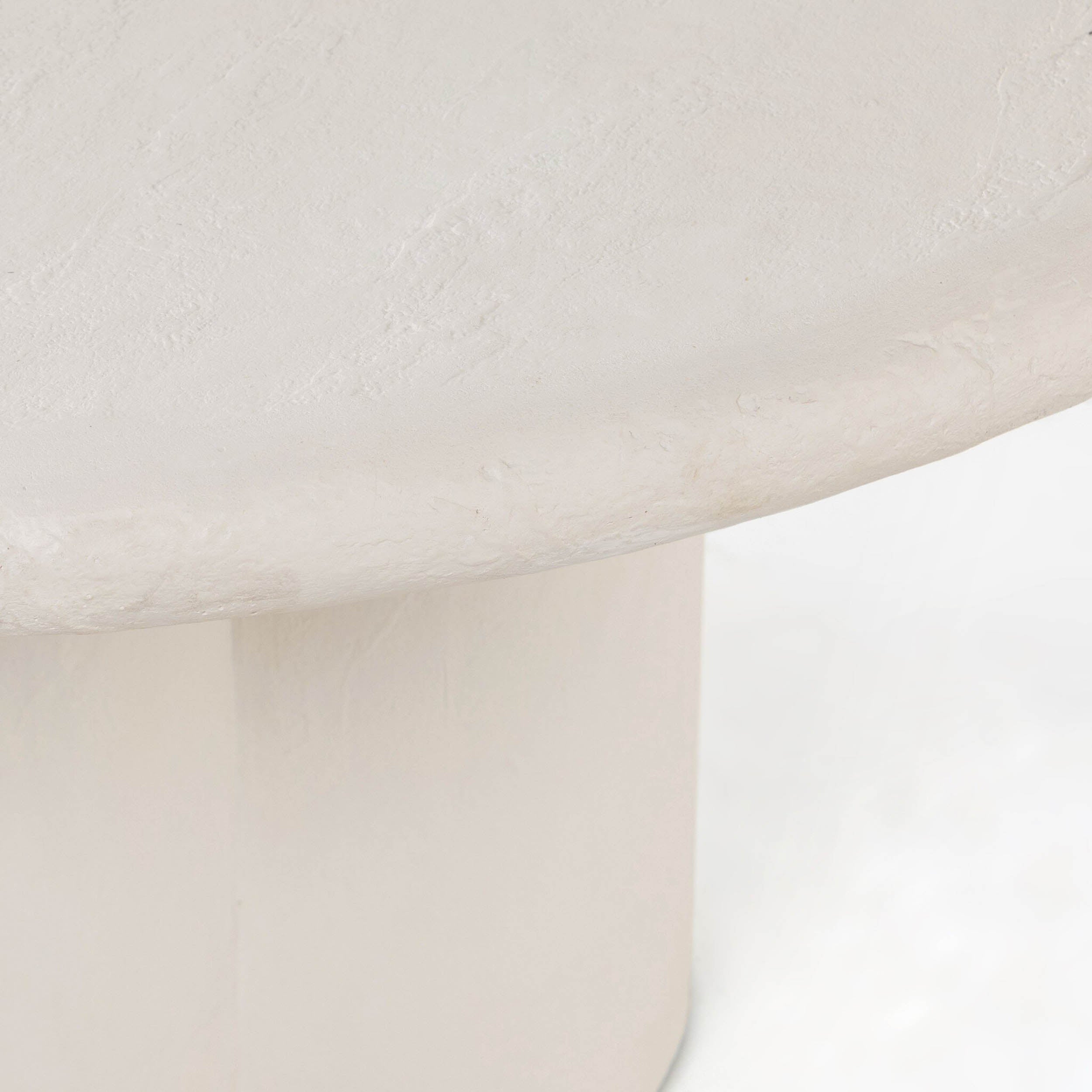 Grano Dining Table, Plaster Molded Concrete