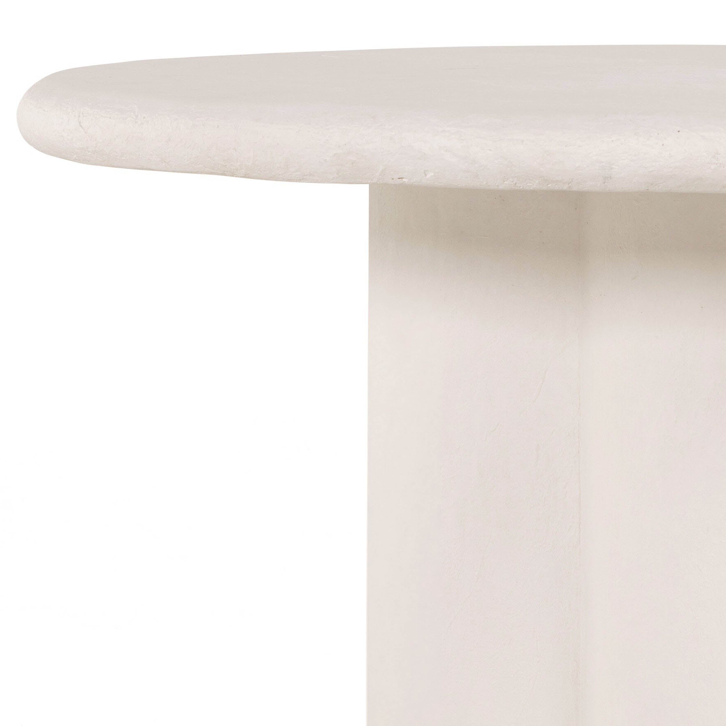 Grano Dining Table, Plaster Molded Concrete
