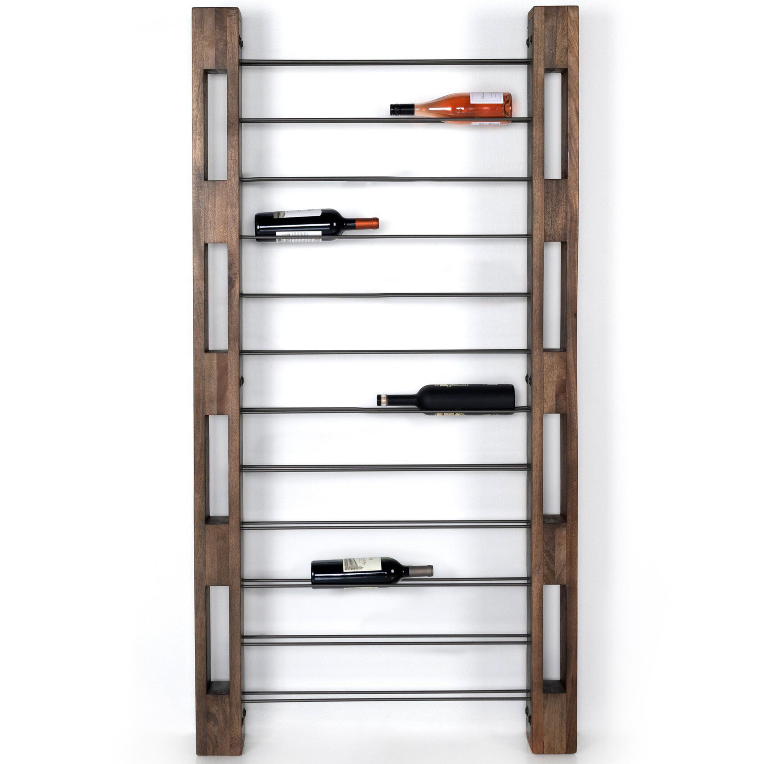 Ortega Wine Rack, Gunmetal