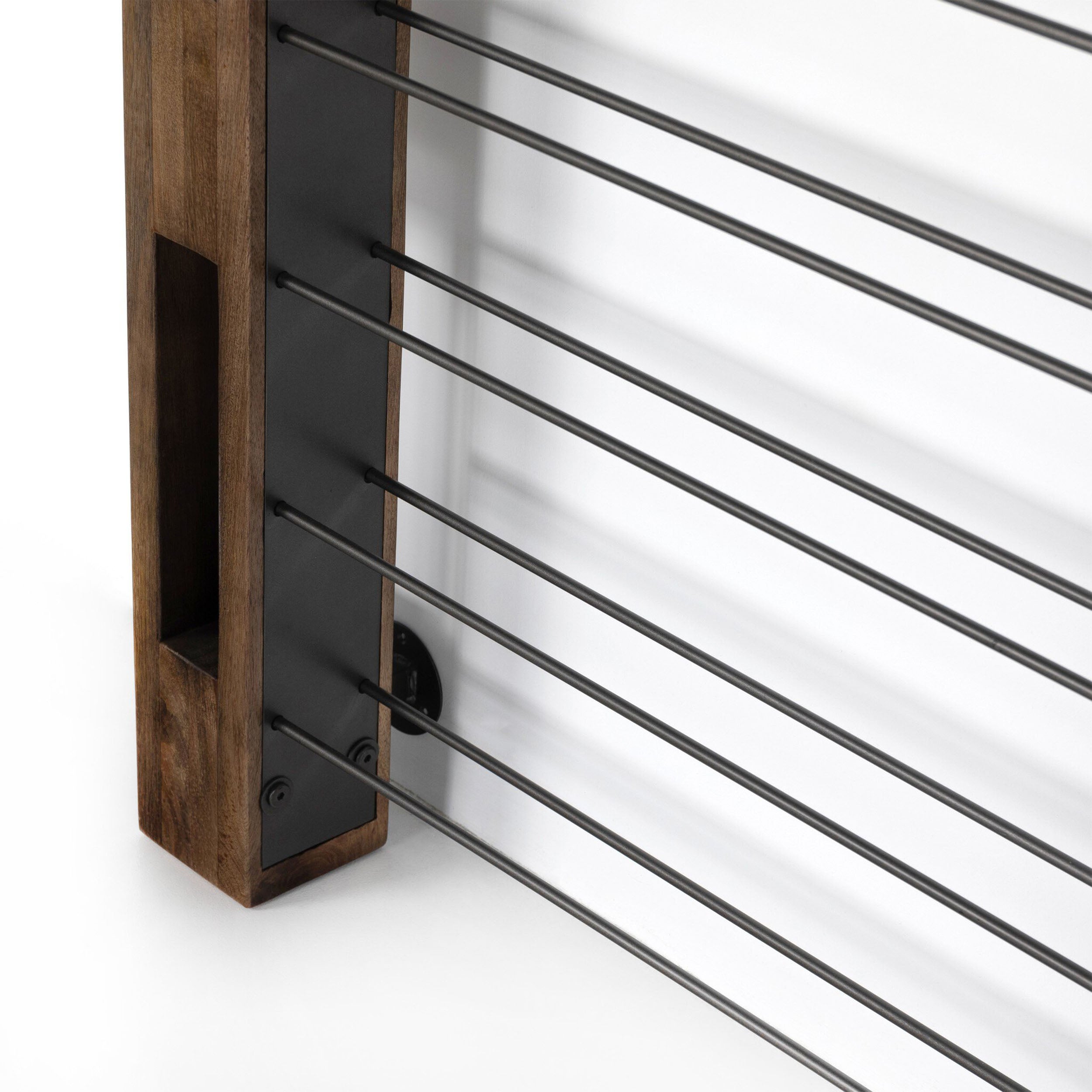Ortega Wine Rack, Gunmetal