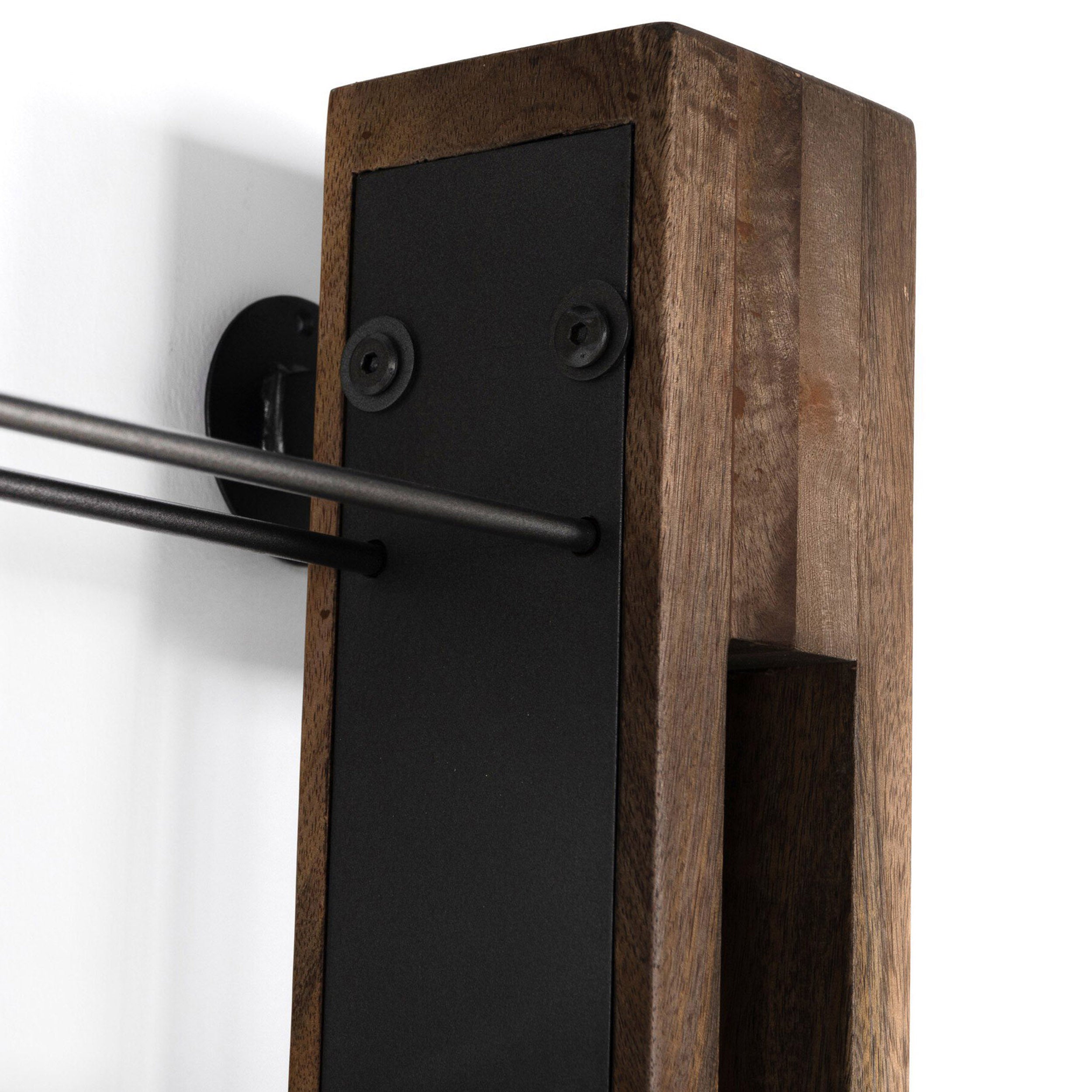 Ortega Wine Rack, Gunmetal