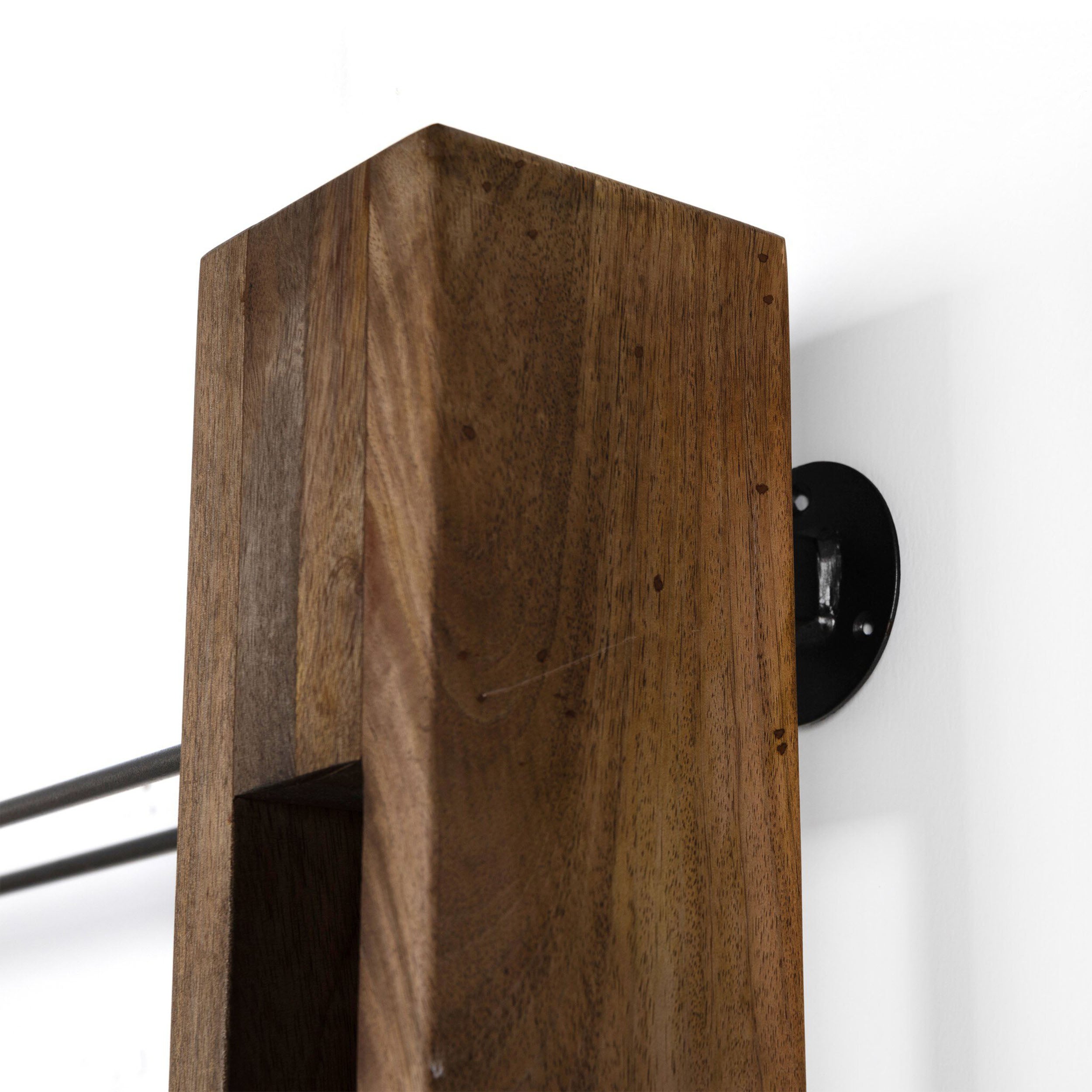 Ortega Wine Rack, Gunmetal