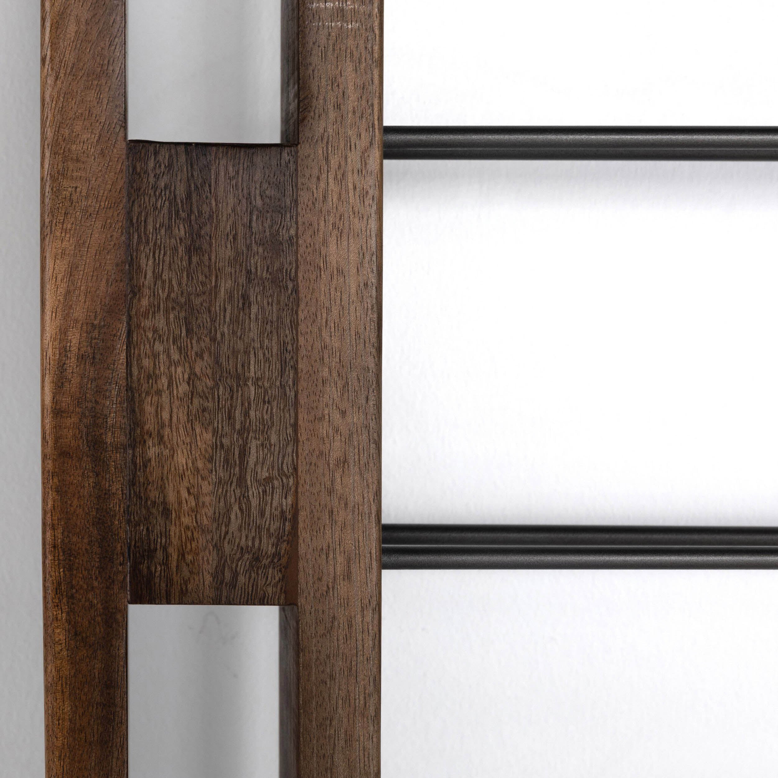 Ortega Wine Rack, Gunmetal