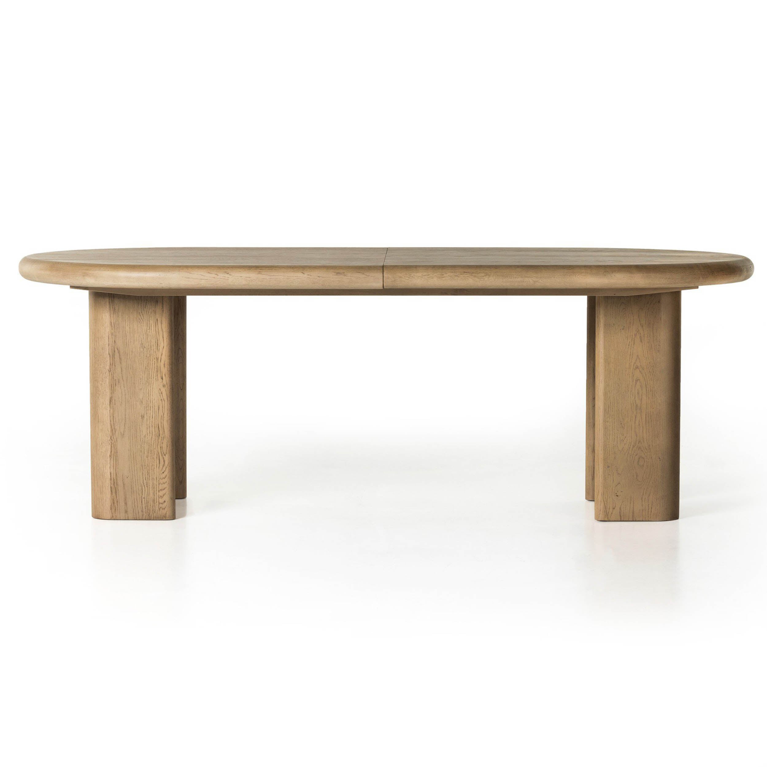 Jaylen Extension Dining Table, Light Oak Veneer
