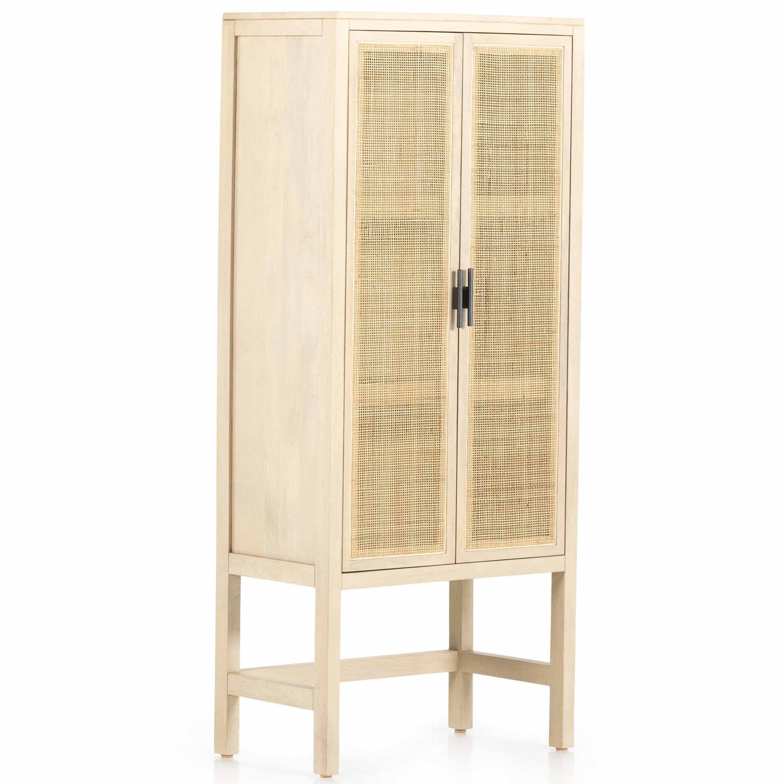 Caprice Narrow Cabinet, Natural Mango