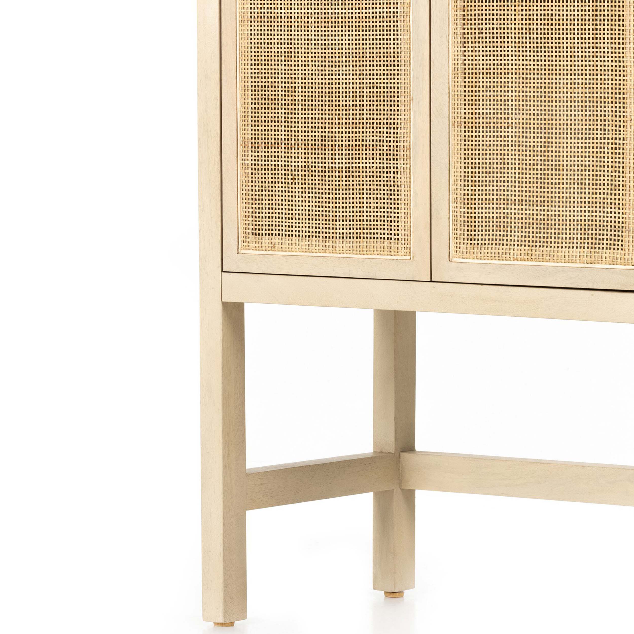 Caprice Narrow Cabinet, Natural Mango