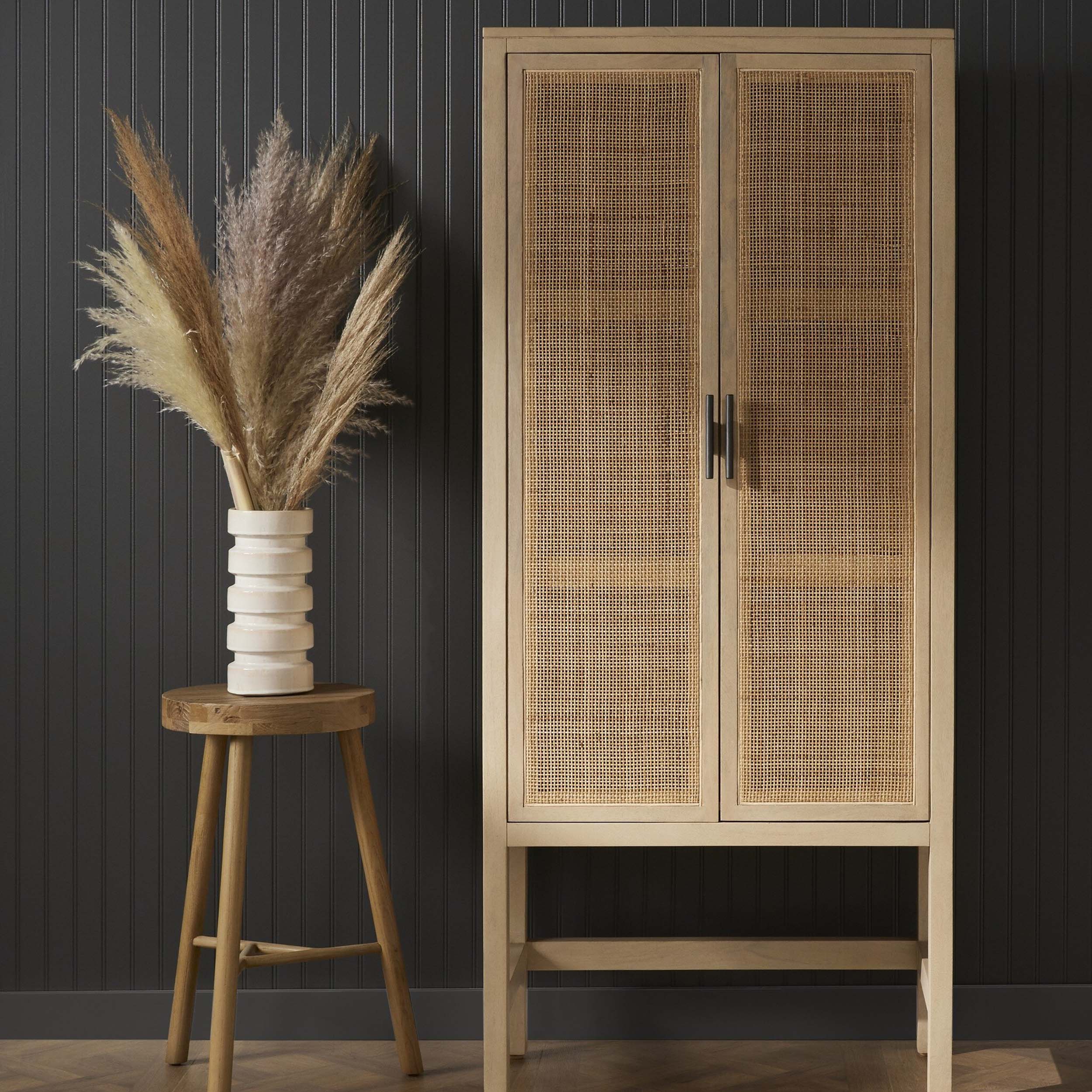 Caprice Narrow Cabinet, Natural Mango