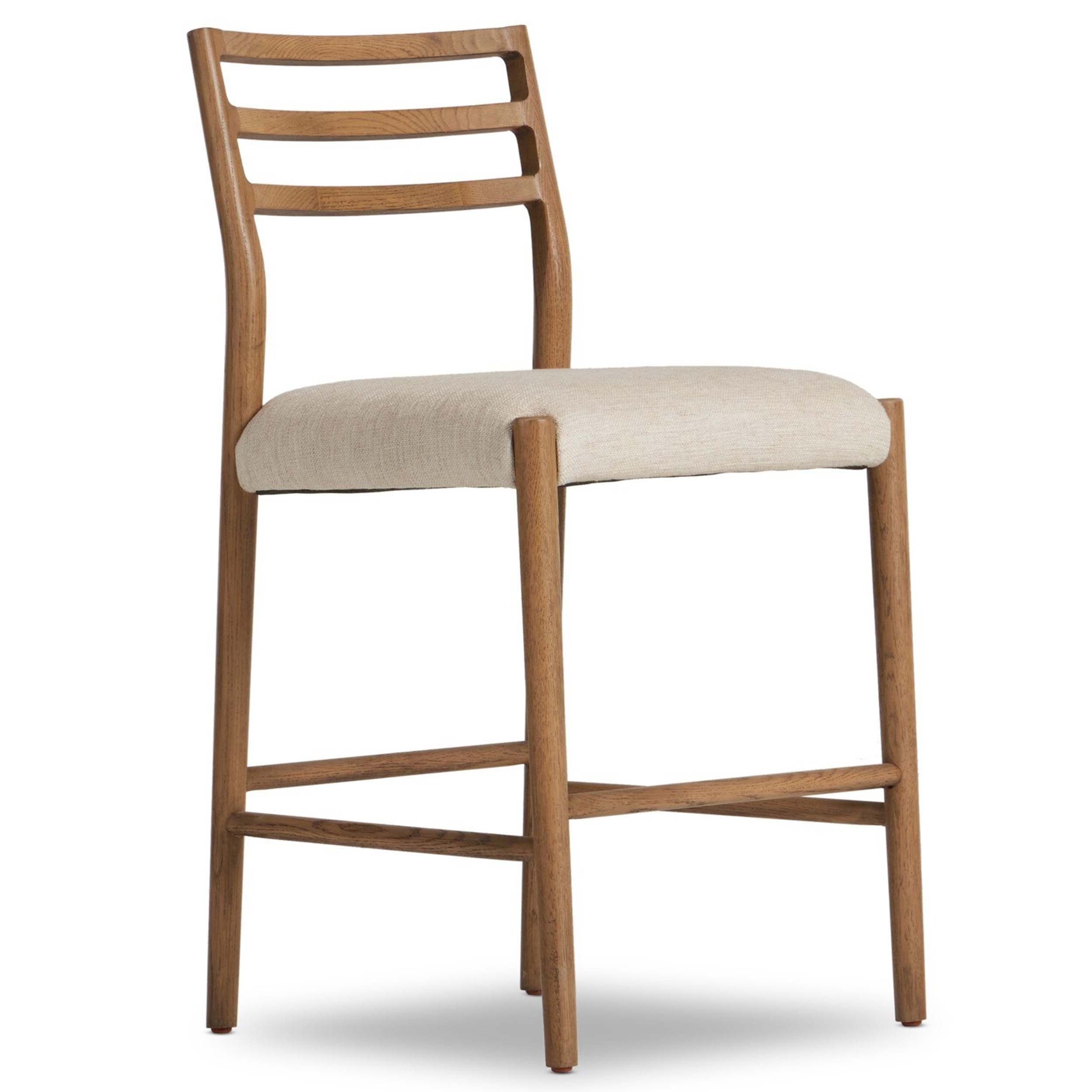 Glenmore Bar + Counter Stool, Essence Natural, Smoked Oak