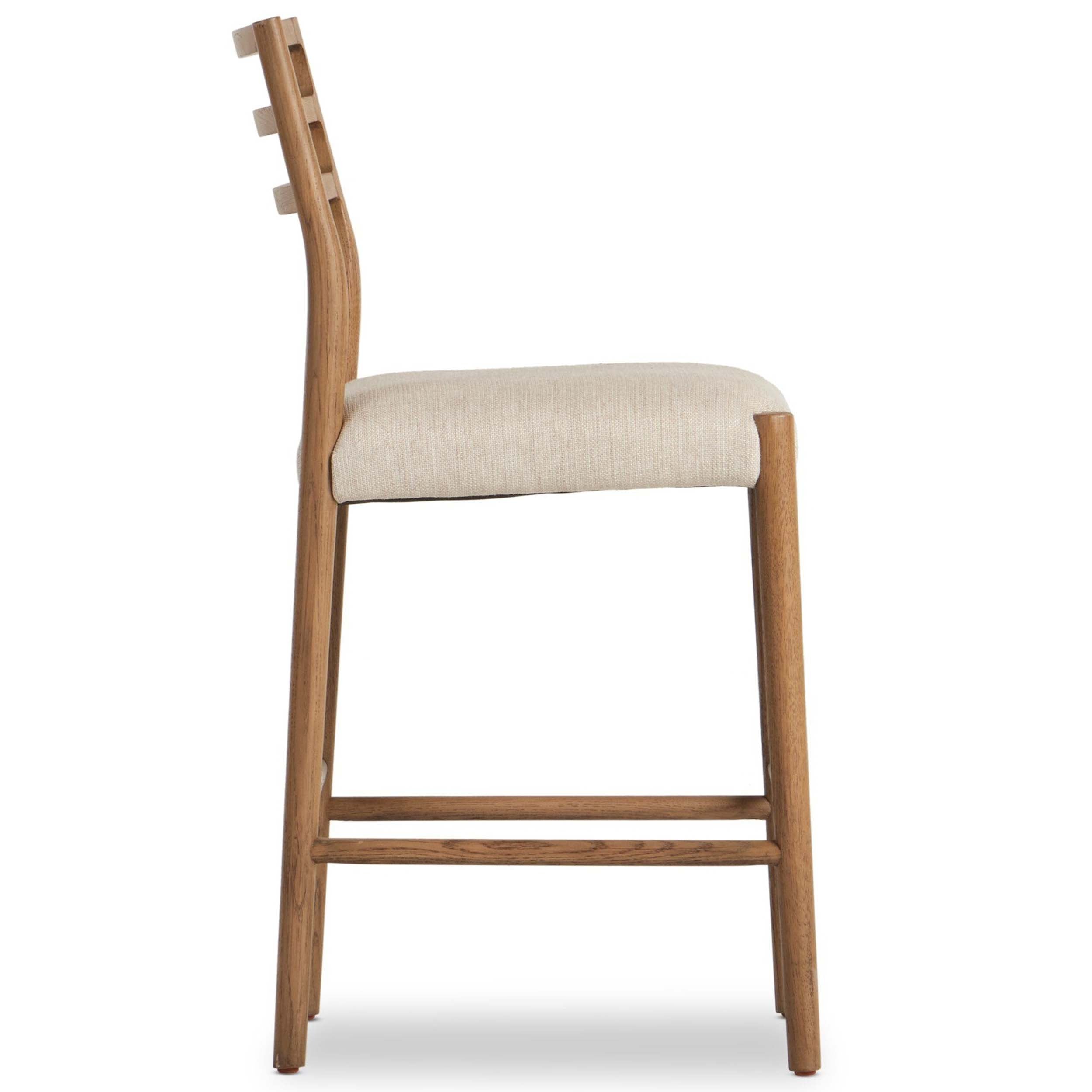 Glenmore Bar + Counter Stool, Essence Natural, Smoked Oak