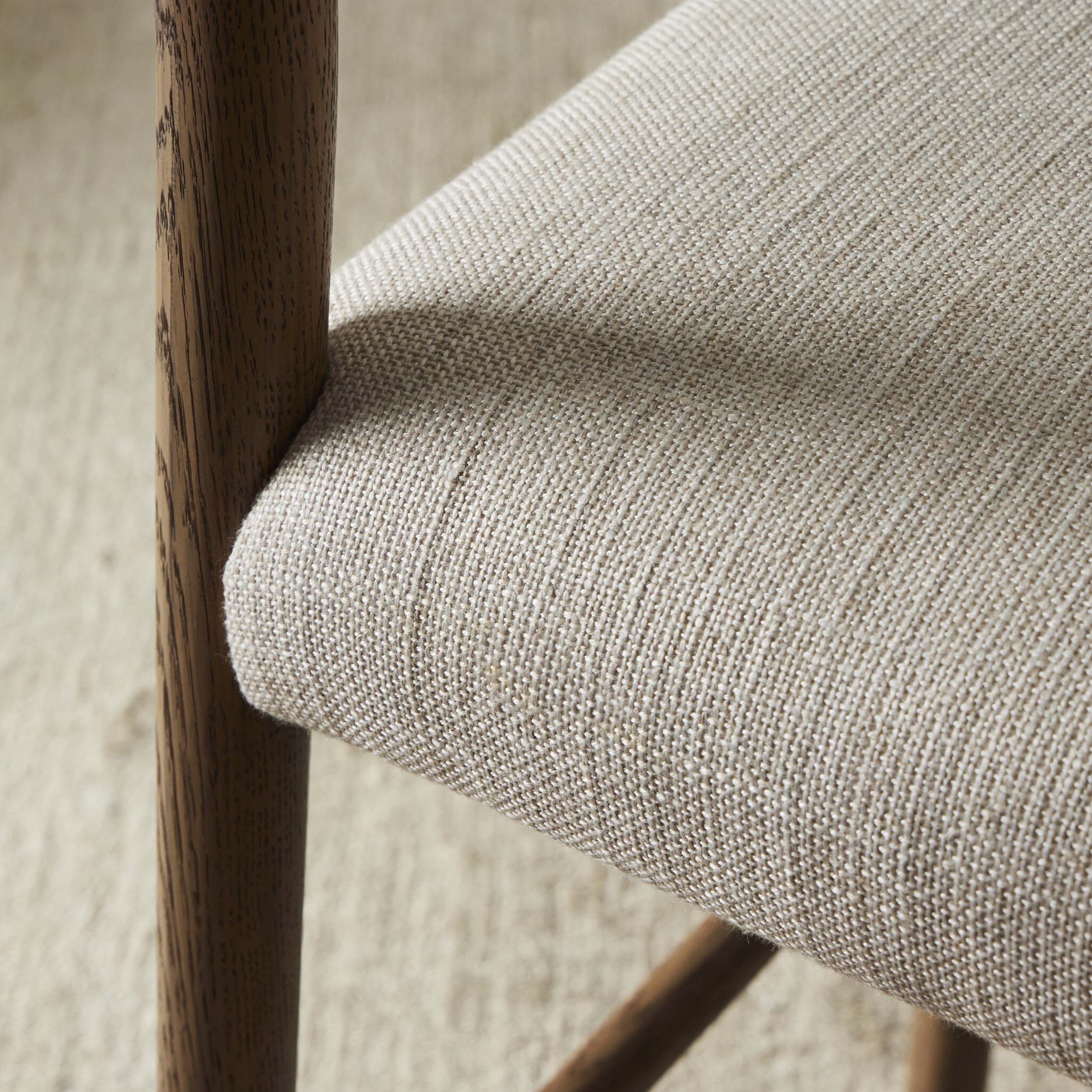 Glenmore Bar + Counter Stool, Essence Natural, Smoked Oak