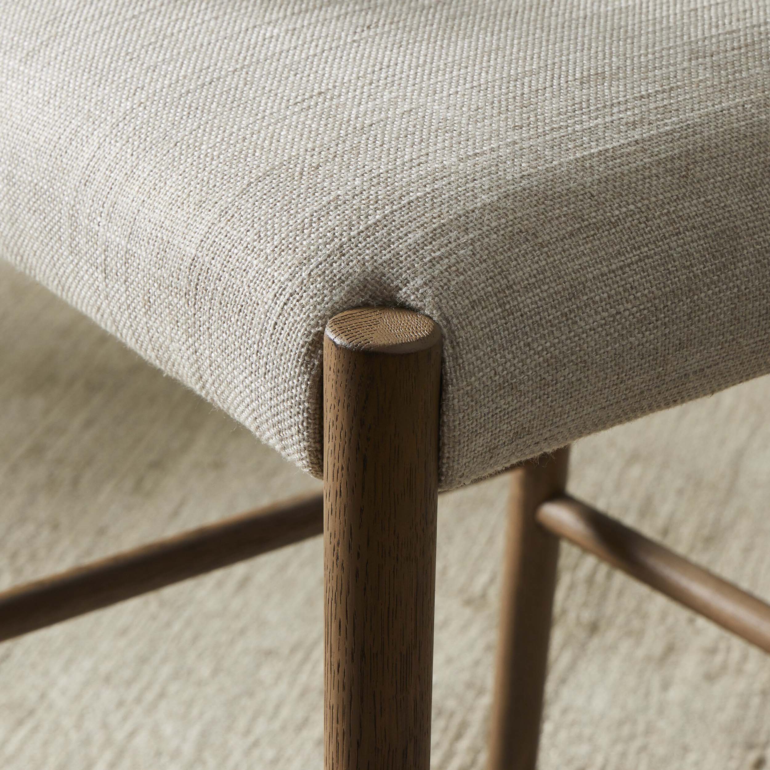 Glenmore Bar + Counter Stool, Essence Natural, Smoked Oak