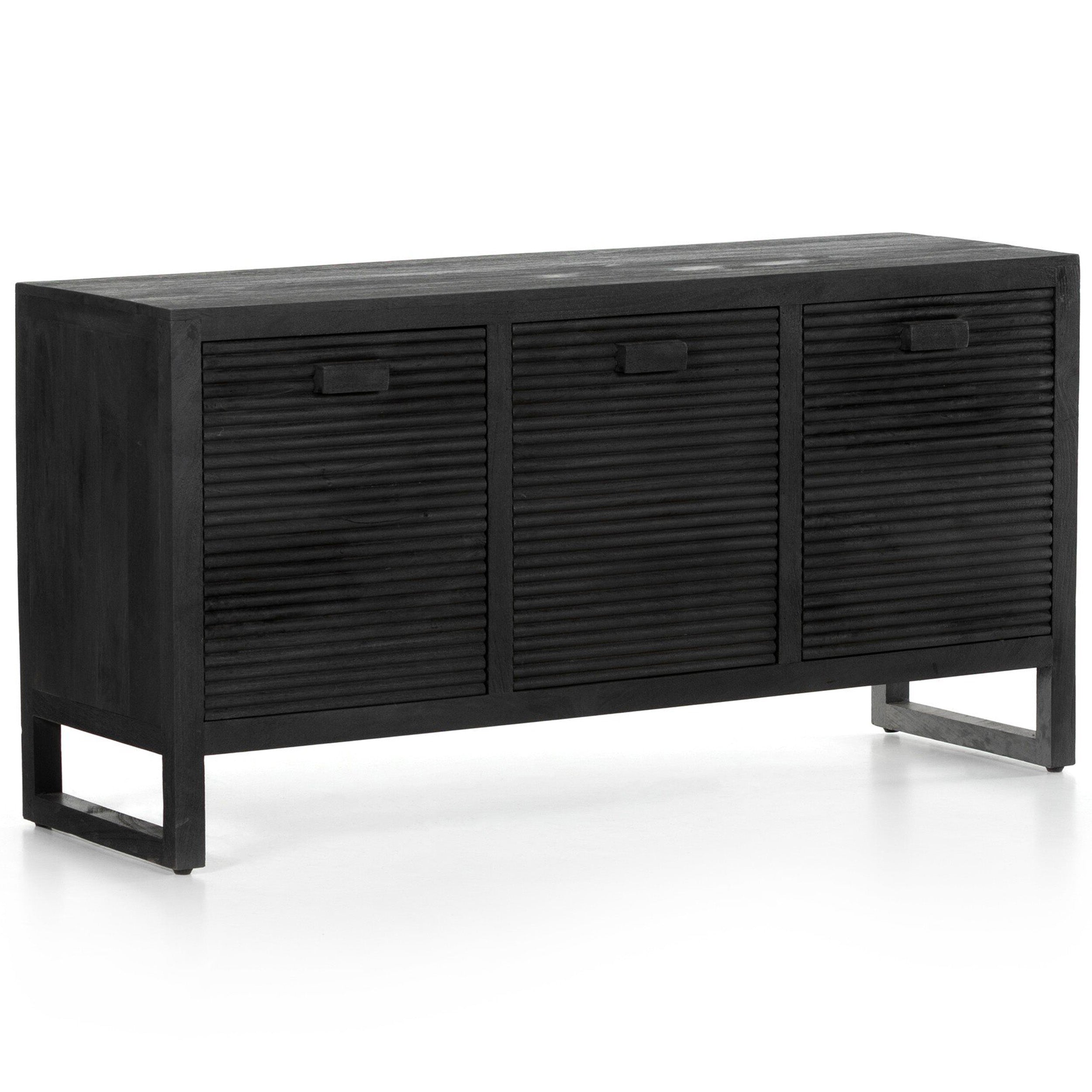 Lorne Media Console, Dark Totem Mango Solid