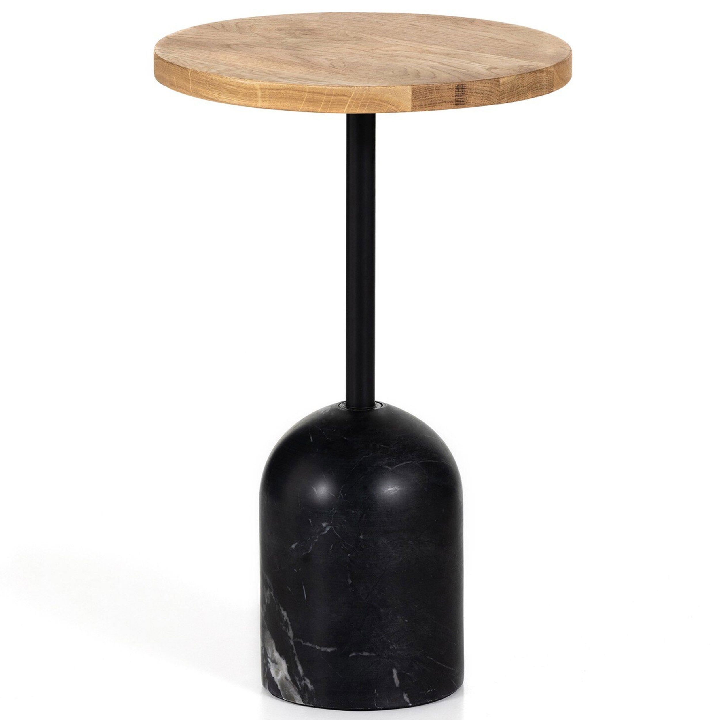 Fay Accent Table, Natural Oak