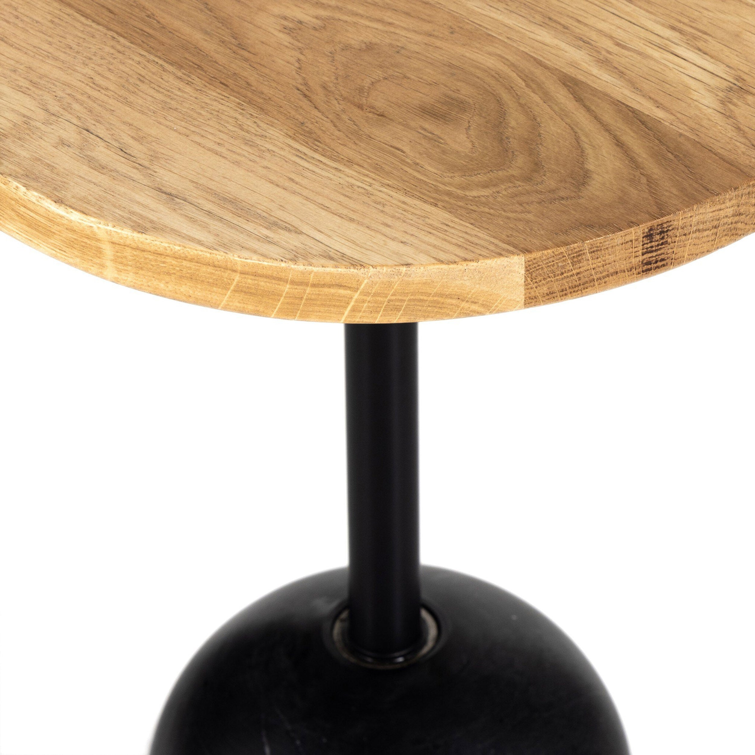 Fay Accent Table, Natural Oak