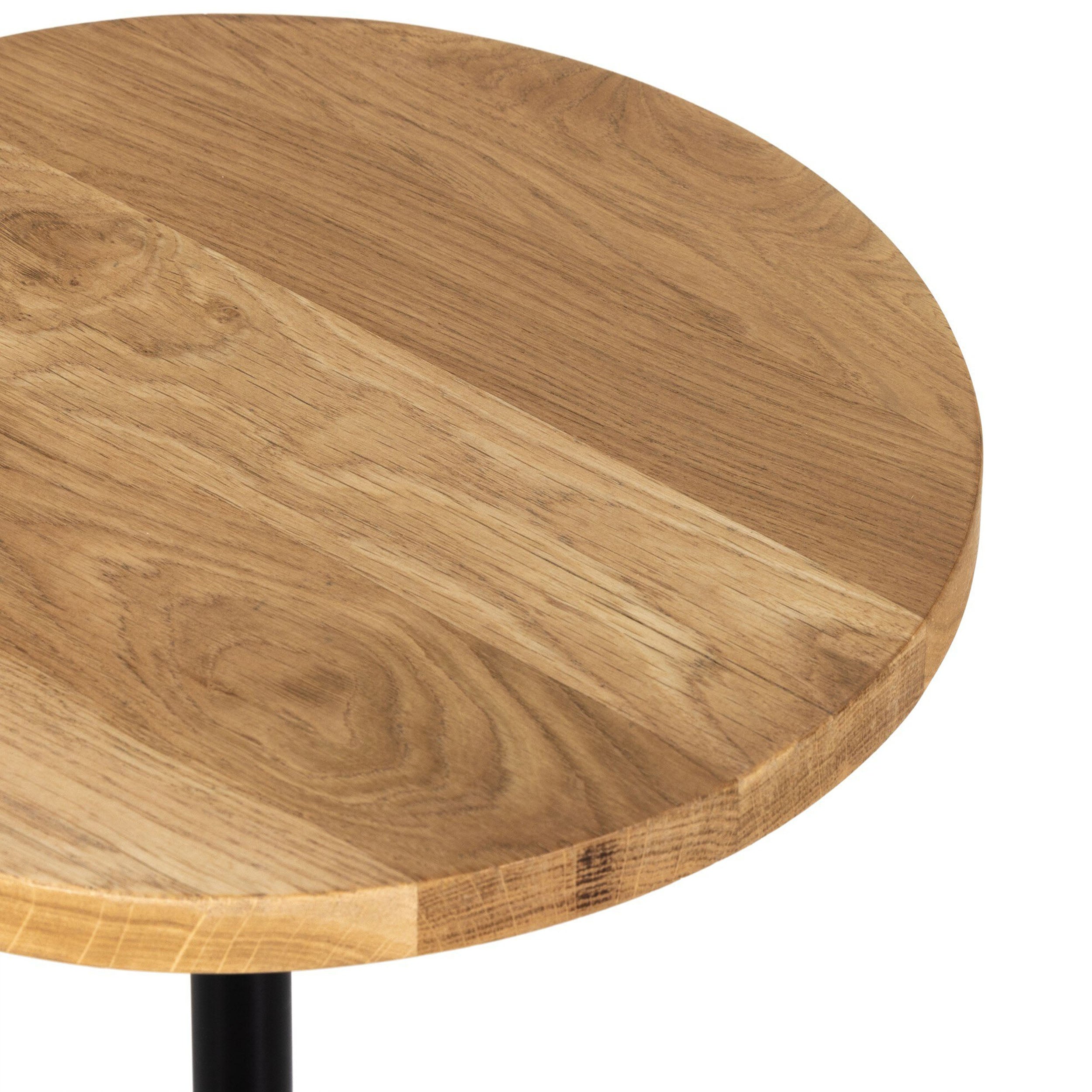 Fay Accent Table, Natural Oak