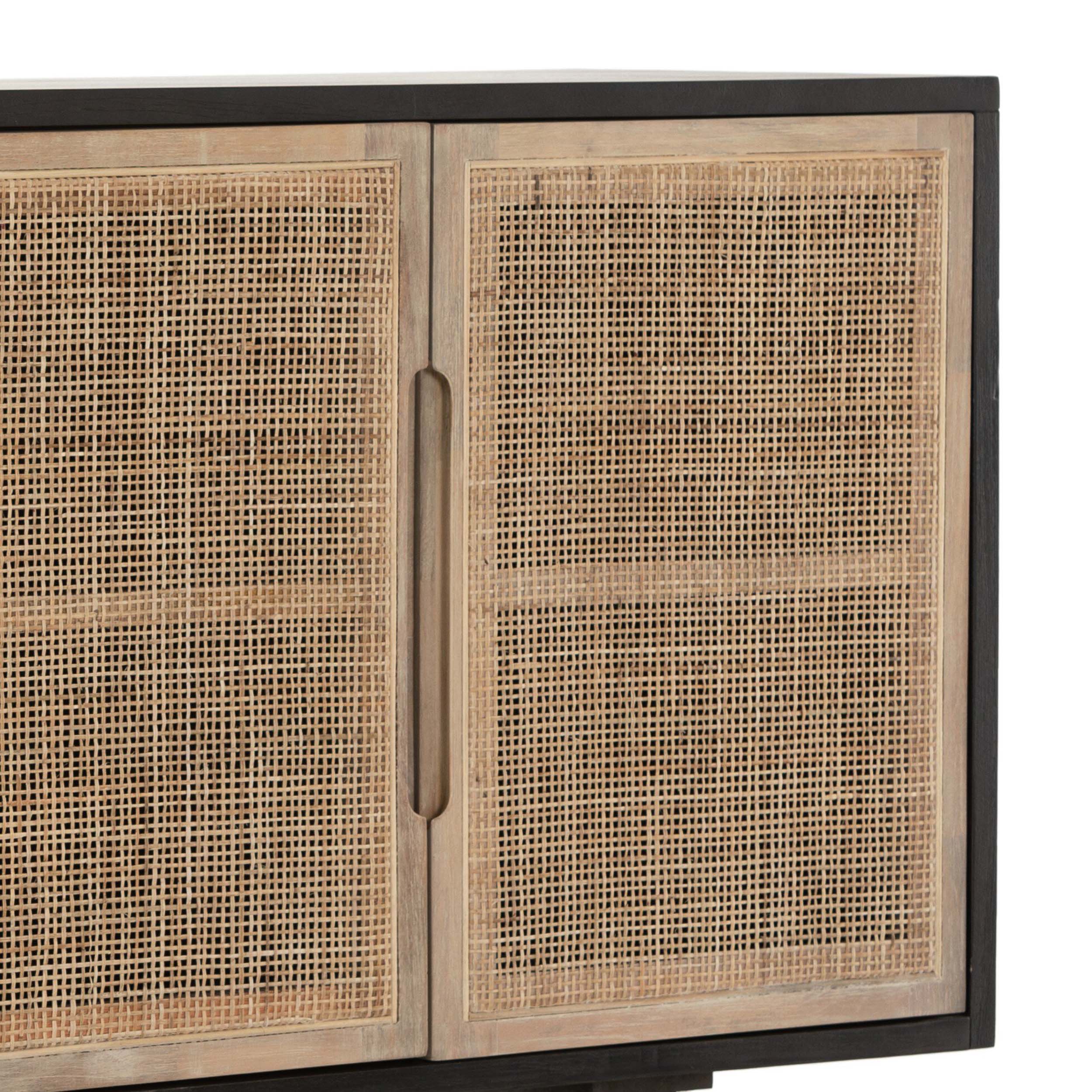 Clarita Sideboard, Black Mango