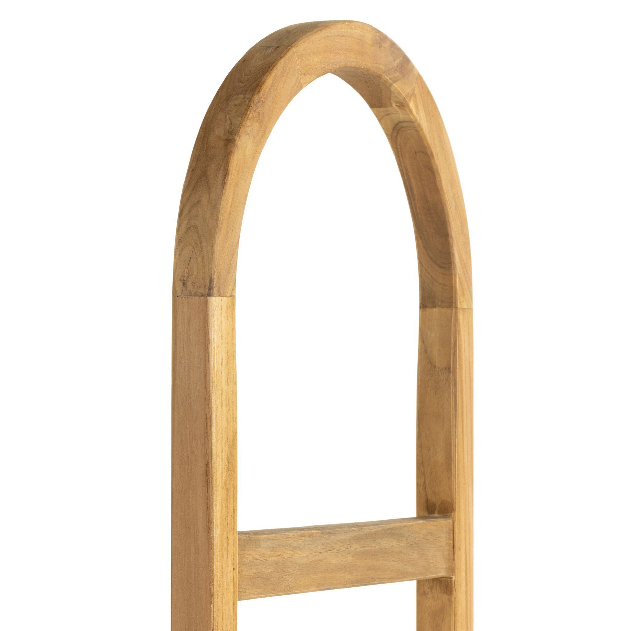 Arched Ladder, Natural Teak