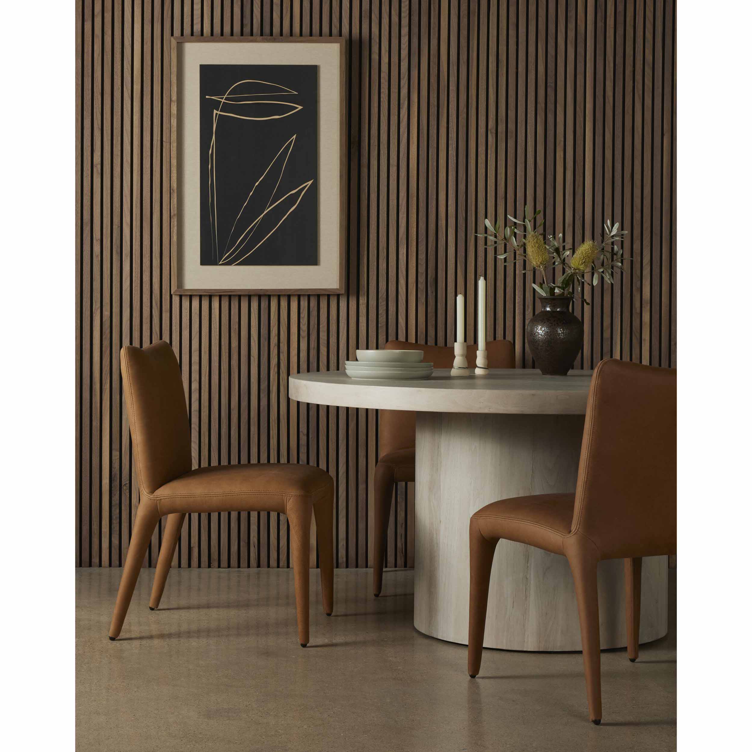 Monza Dining Chair, Heritage Camel