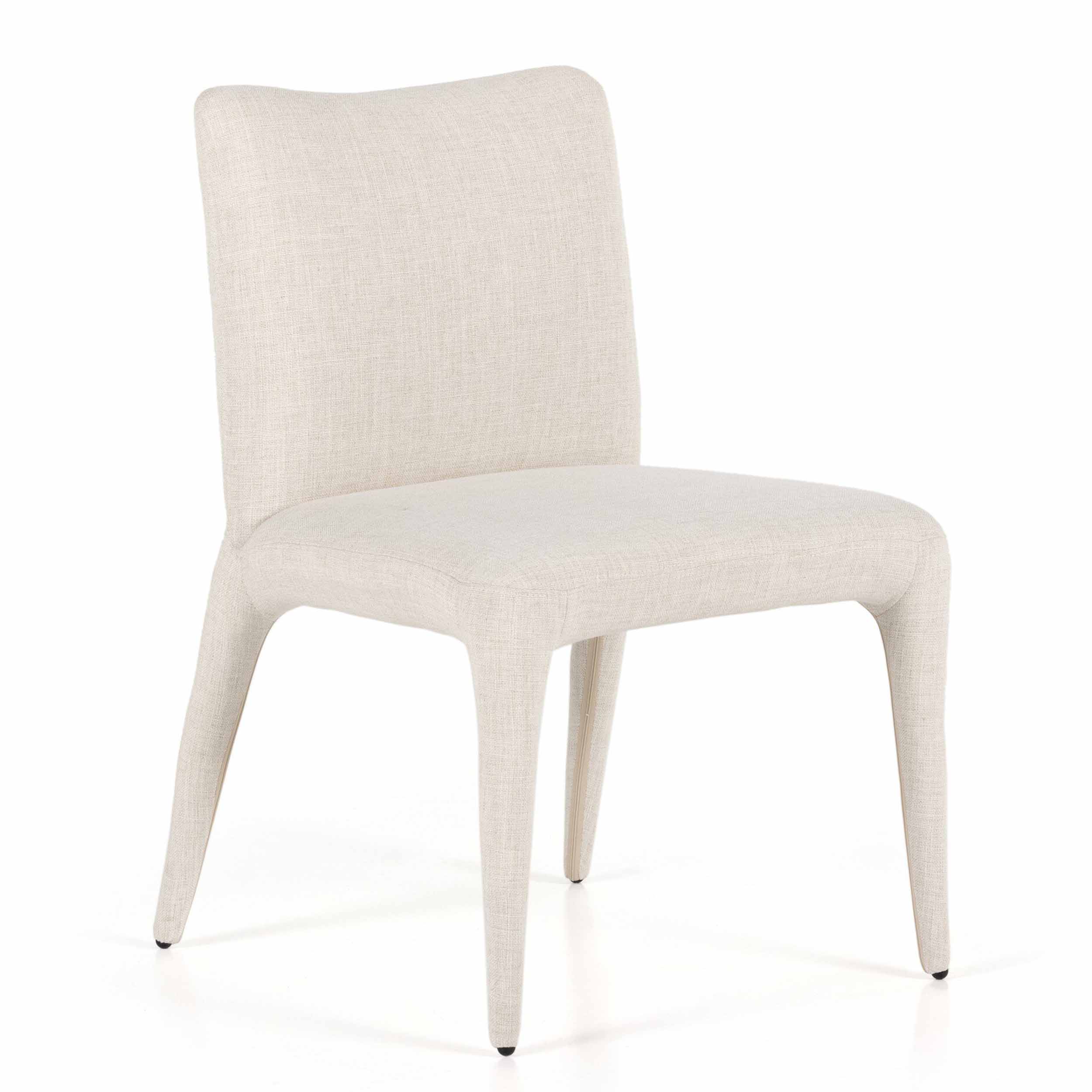 Monza Dining Chair, Mixt Linen Natural