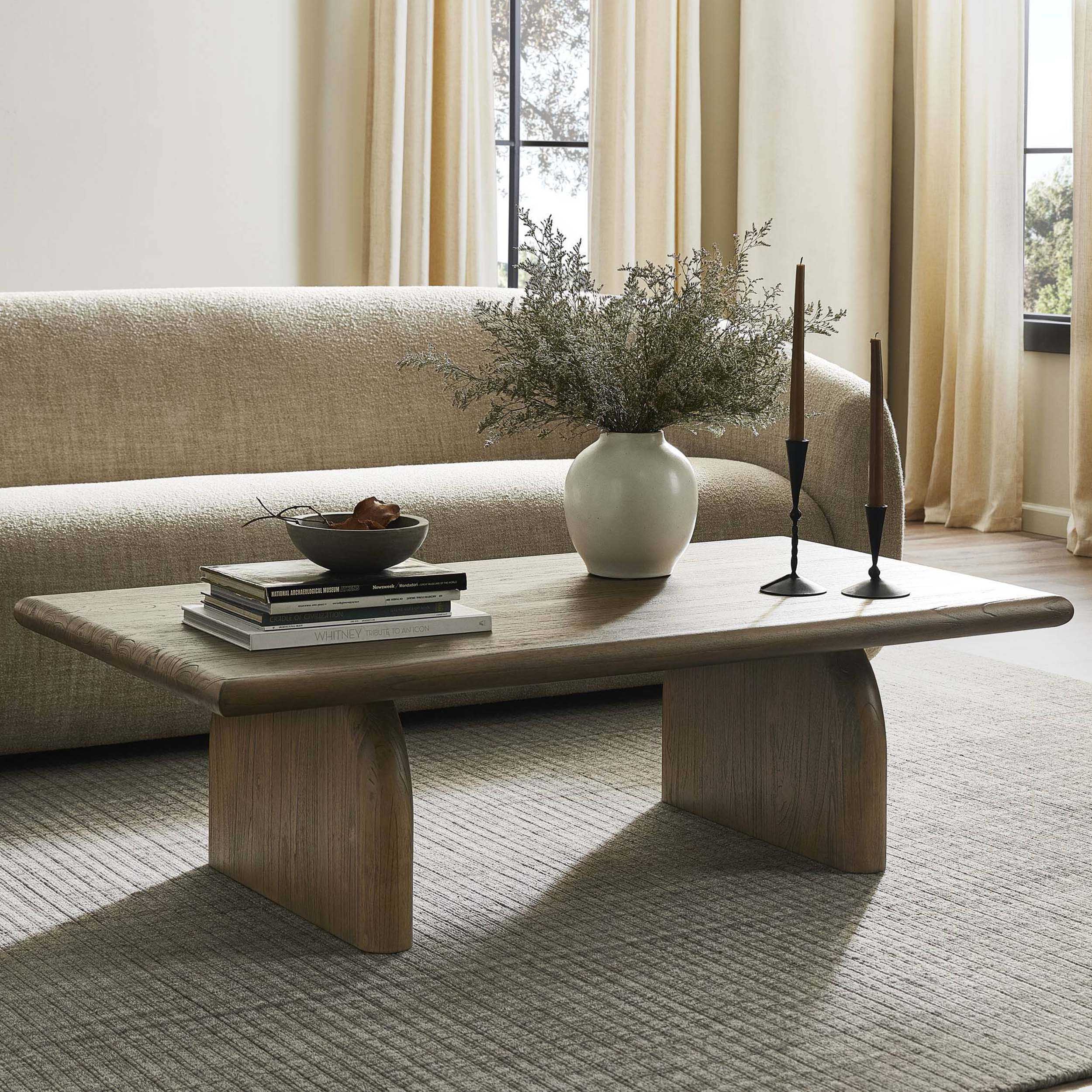 Sorrento Coffee Table, Aged Drift Mindi