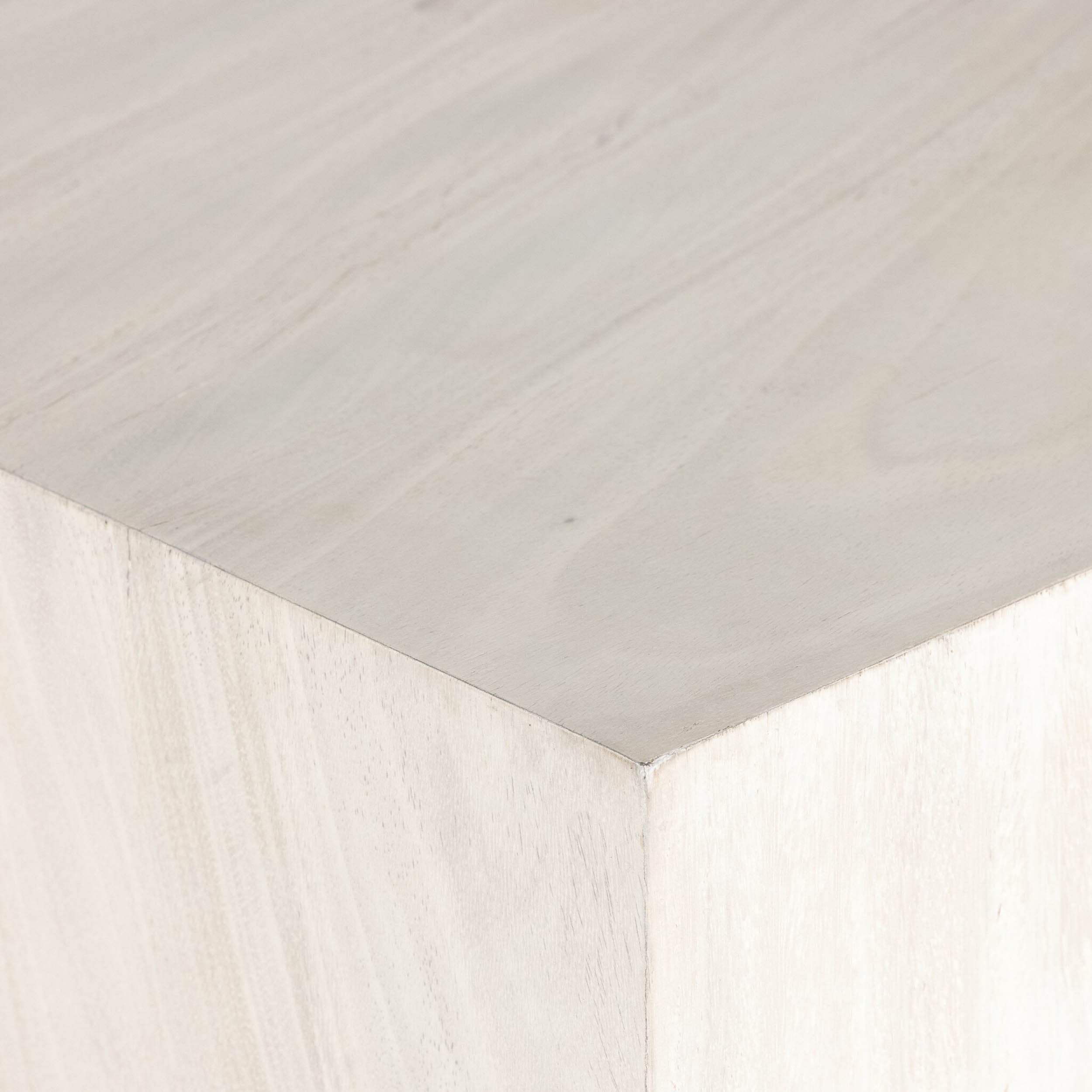 Fausto Console Table, Bleached Guanacaste